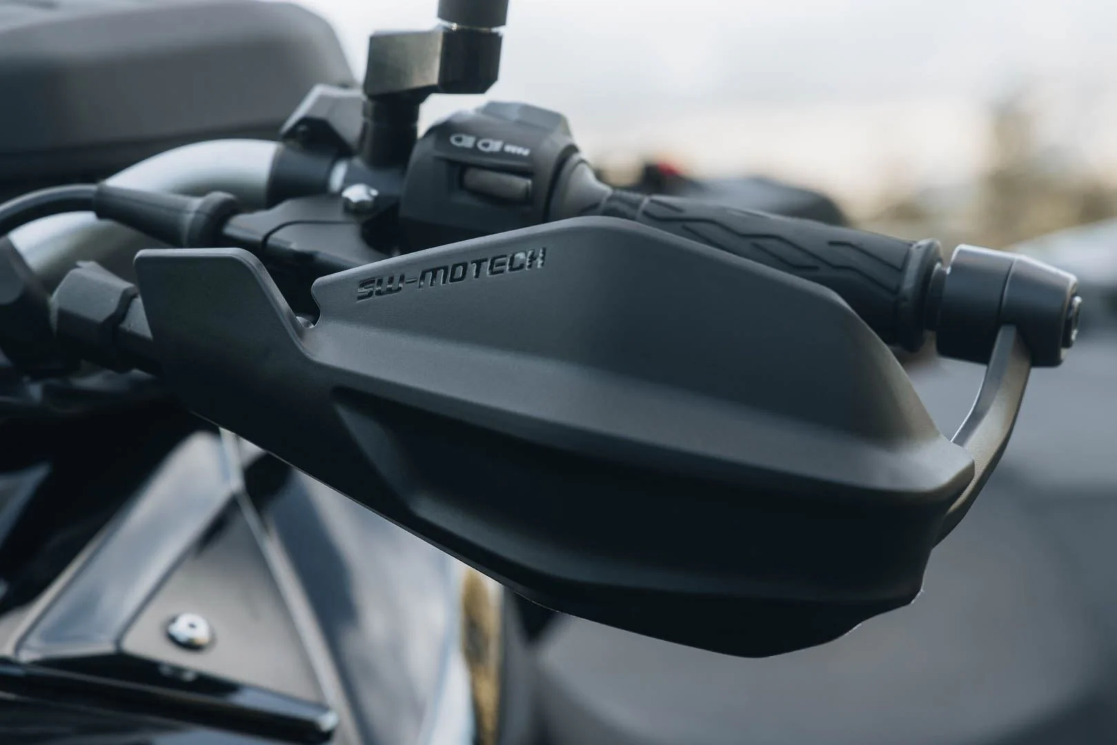 Adventure handguard kit Black. Ducati Scrambler (14-). - Image 2