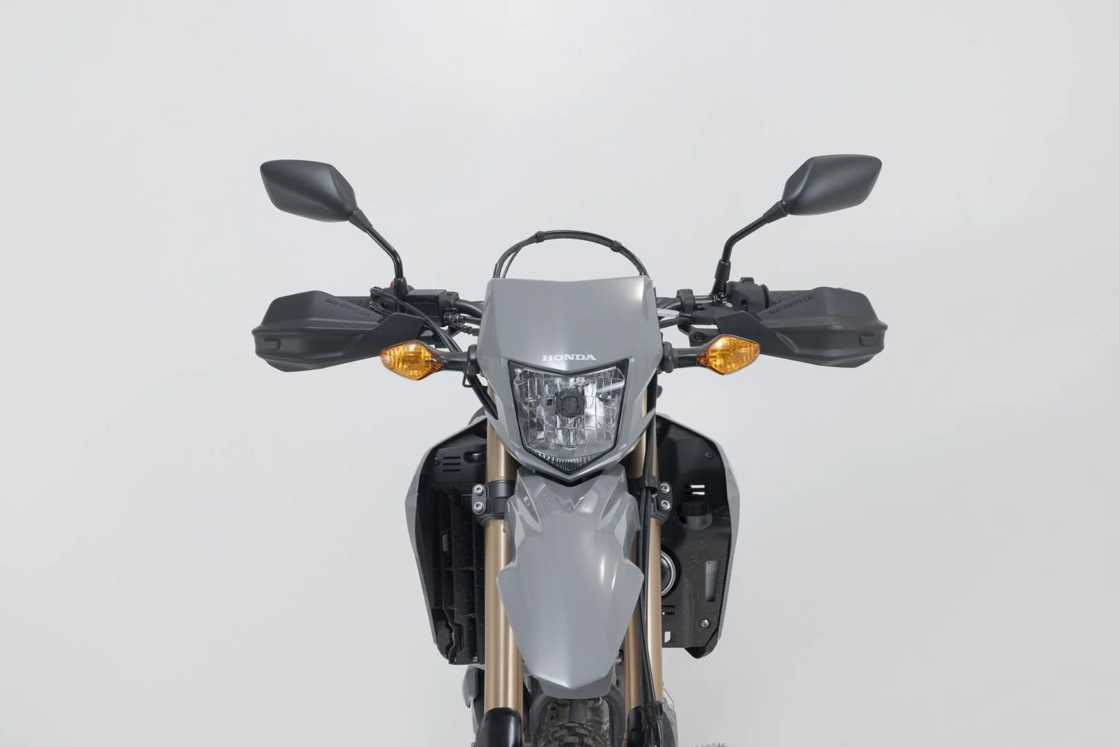 Adventure handguard kit Black. Honda CRF300L Triumph Scrambler 400X. - Image 2