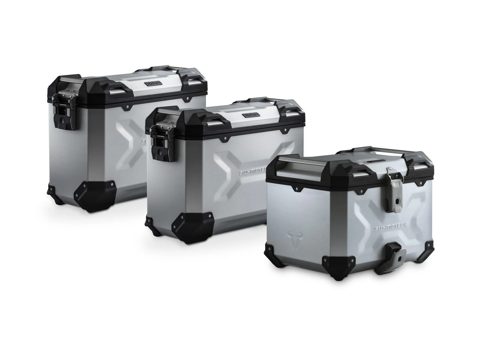 Adventure set luggage Silver. Triumph Tiger 900/GT/Rally/Pro (19-23). - Image 6