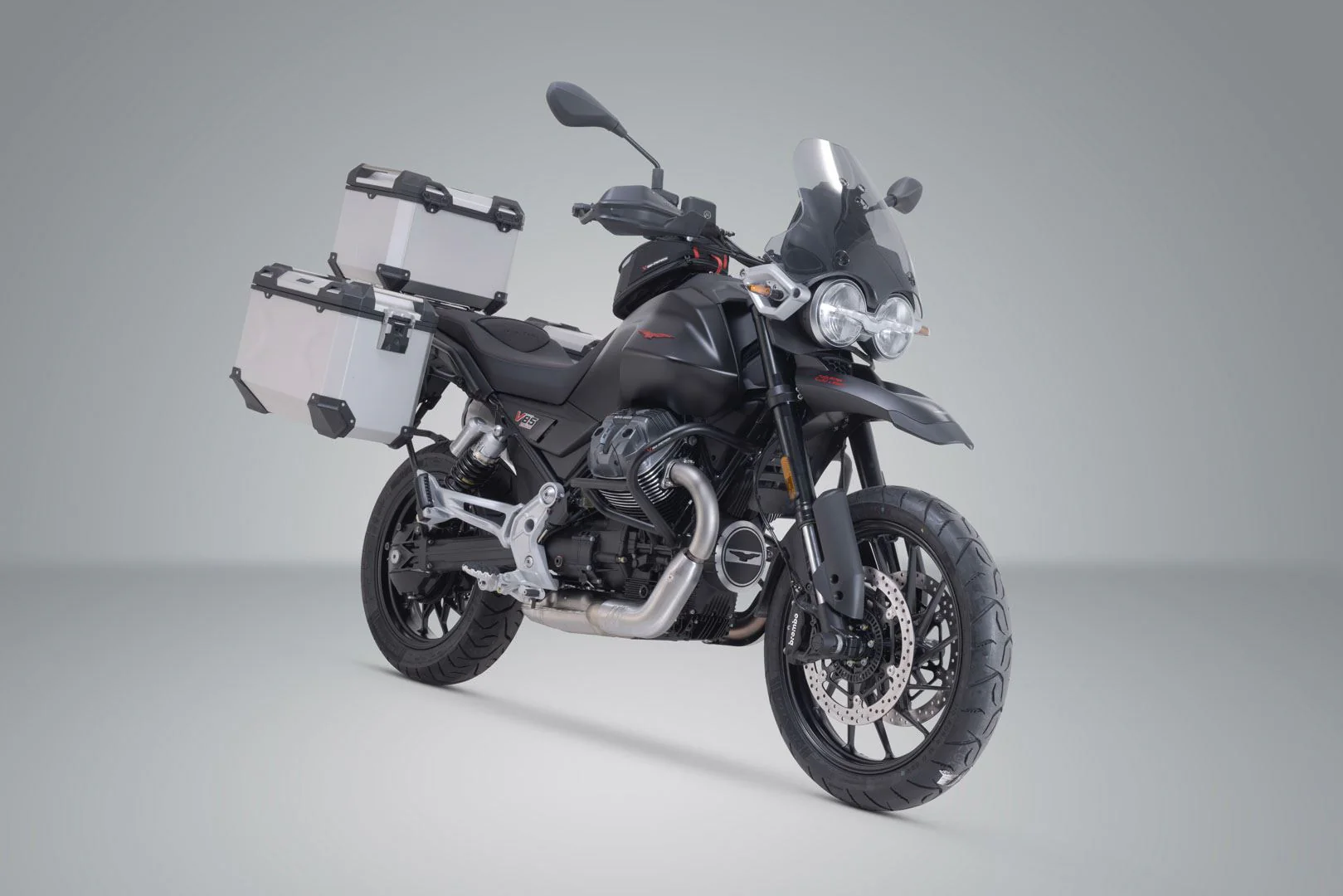 Adventure set TRAX ADV Silver. Moto Guzzi V85 Strada (24-). - Image 2