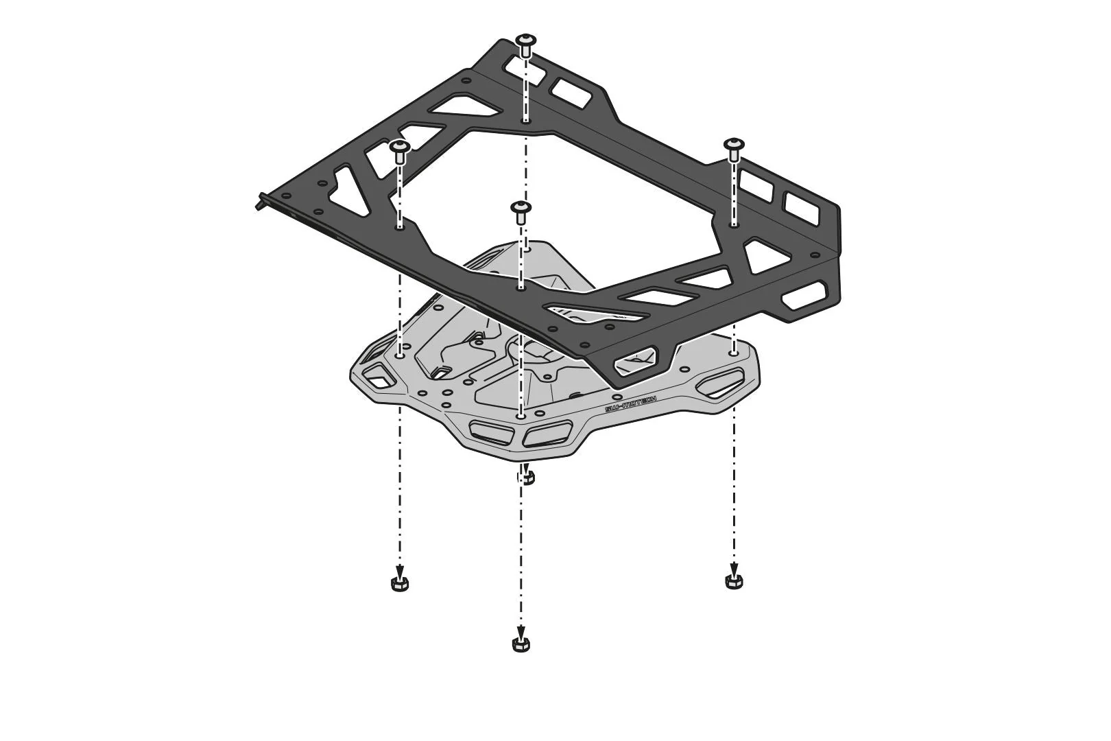 Street Rack Yamaha XJR 1200 / 1300 Black - Image 4