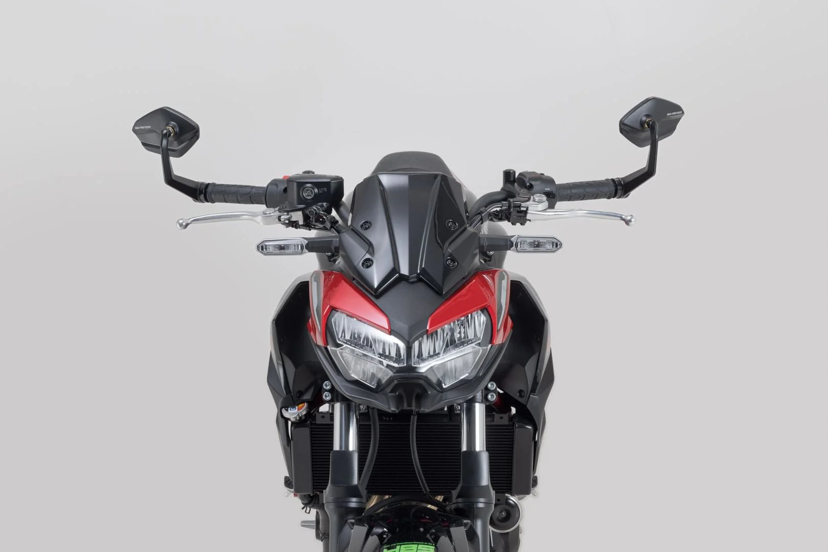 Bar end mirrors Kawasaki Z650 (16-) Z7 Hybrid (23-). - Image 2