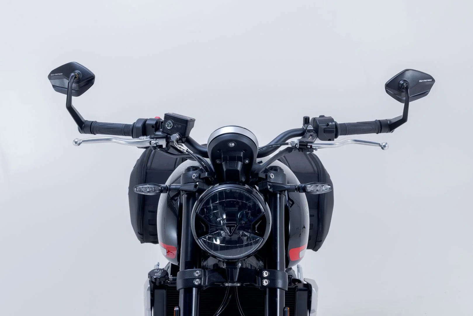 Bar end mirrors Triumph models. - Image 2