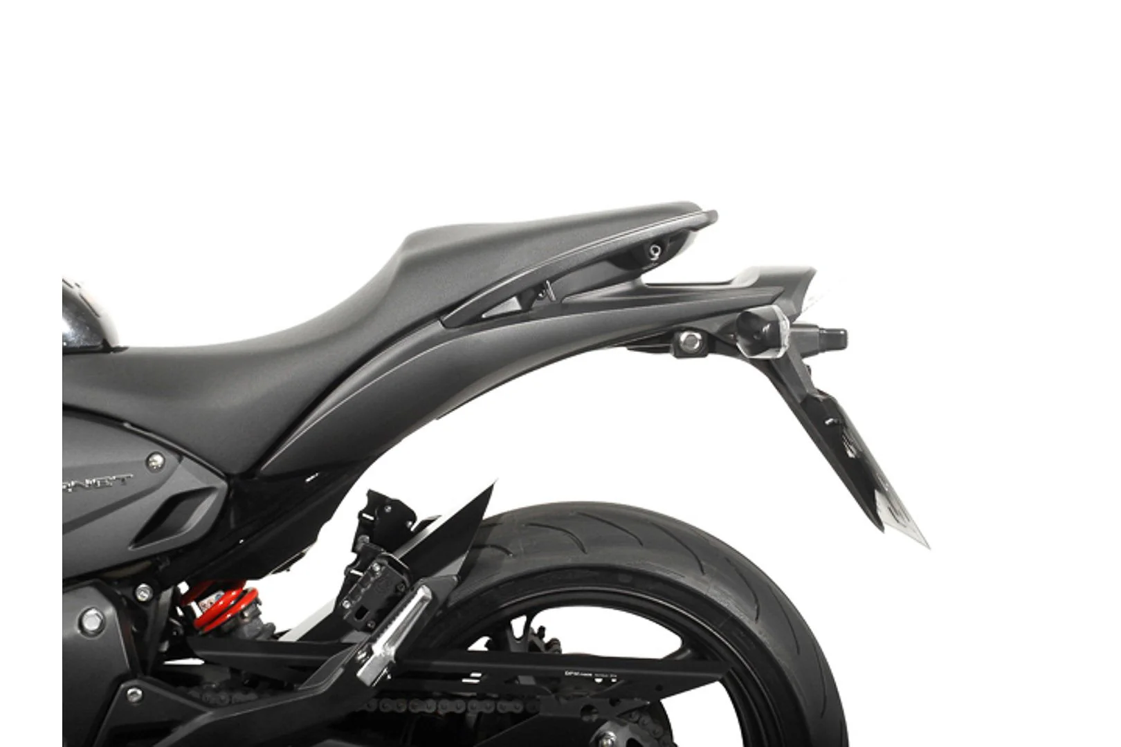BLAZE Saddlebag Set Honda CB600F (07-13) / CBR600F (11-) Black/Grey - Image 3