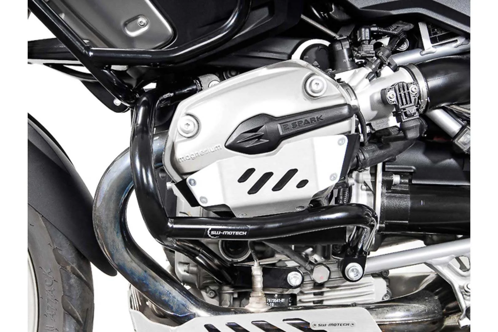 Crash bar BMW R 1200 GS (04-12) Black - Image 2