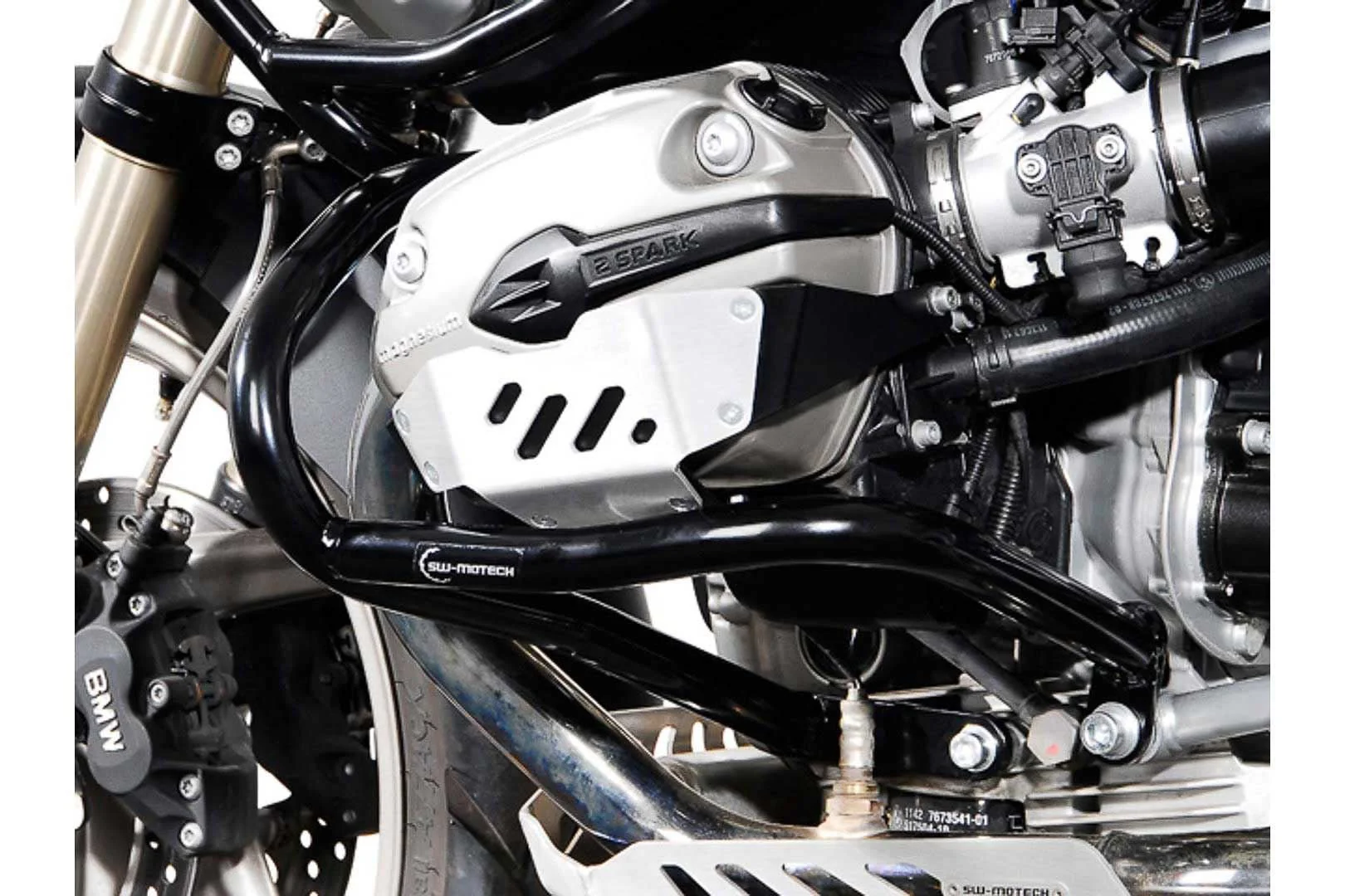 Crash bar BMW R 1200 GS (04-12) Black - Image 3