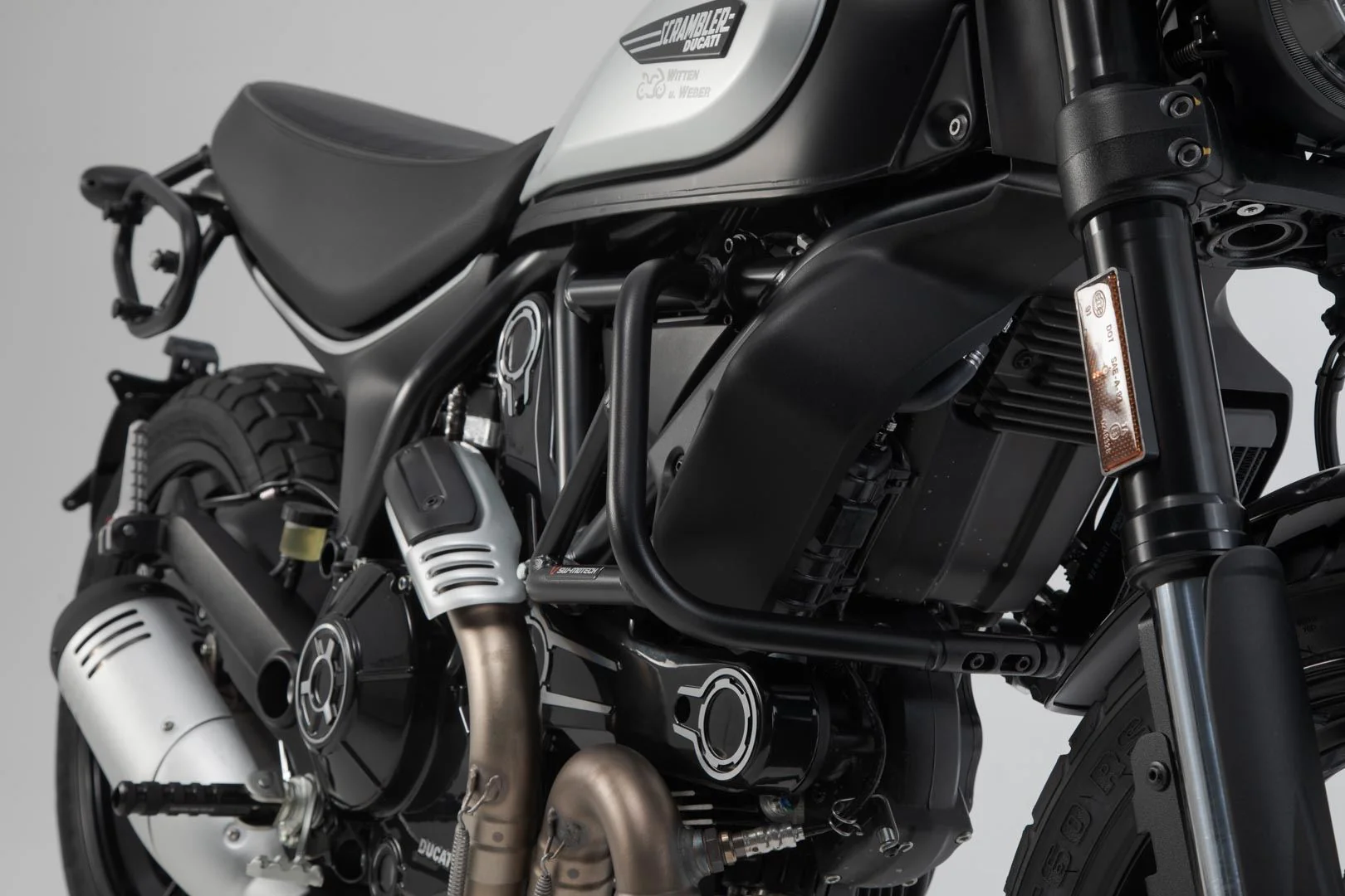 Crash bar Ducati Scrambler models Black - Image 2