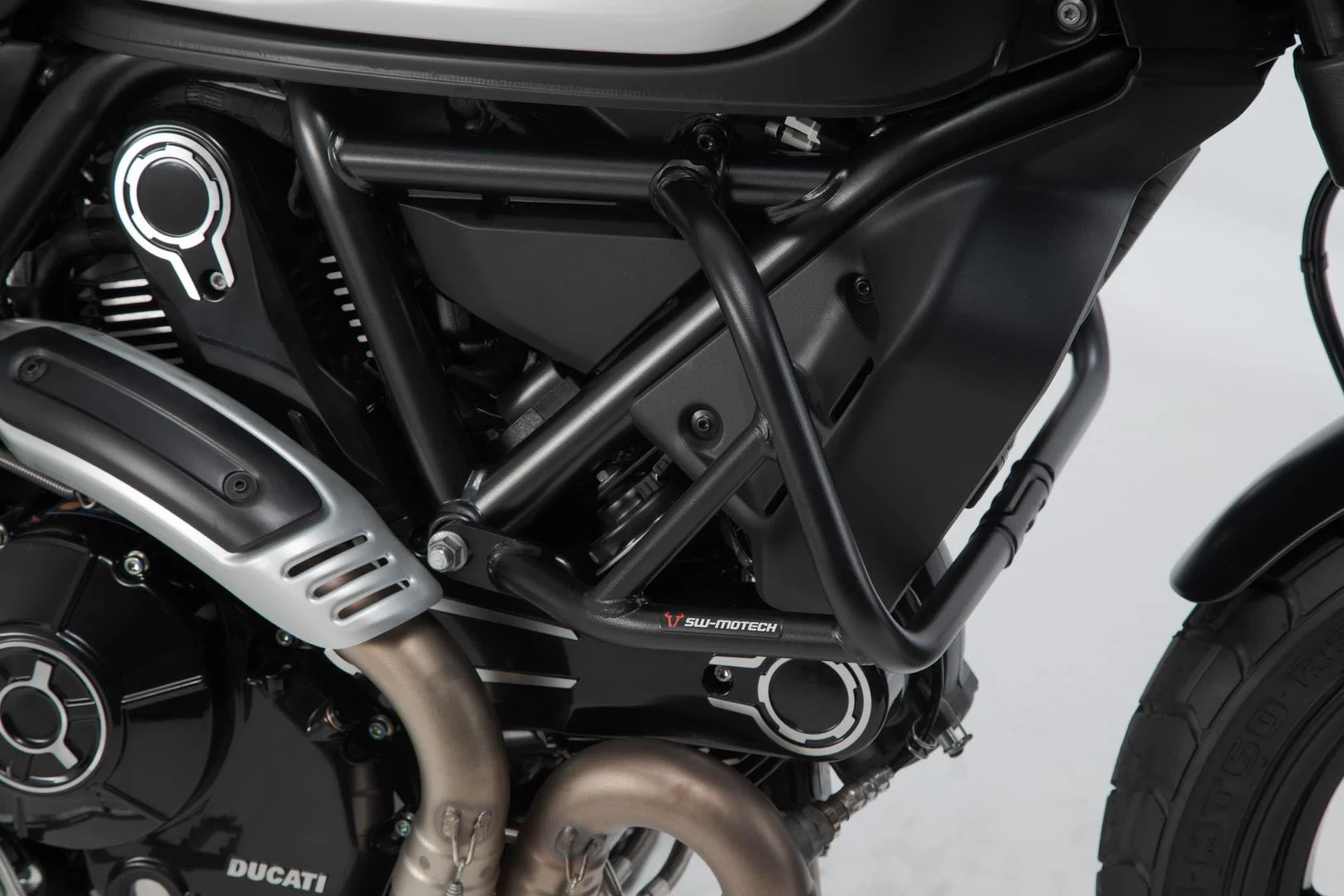 Crash bar Ducati Scrambler models Black - Image 5