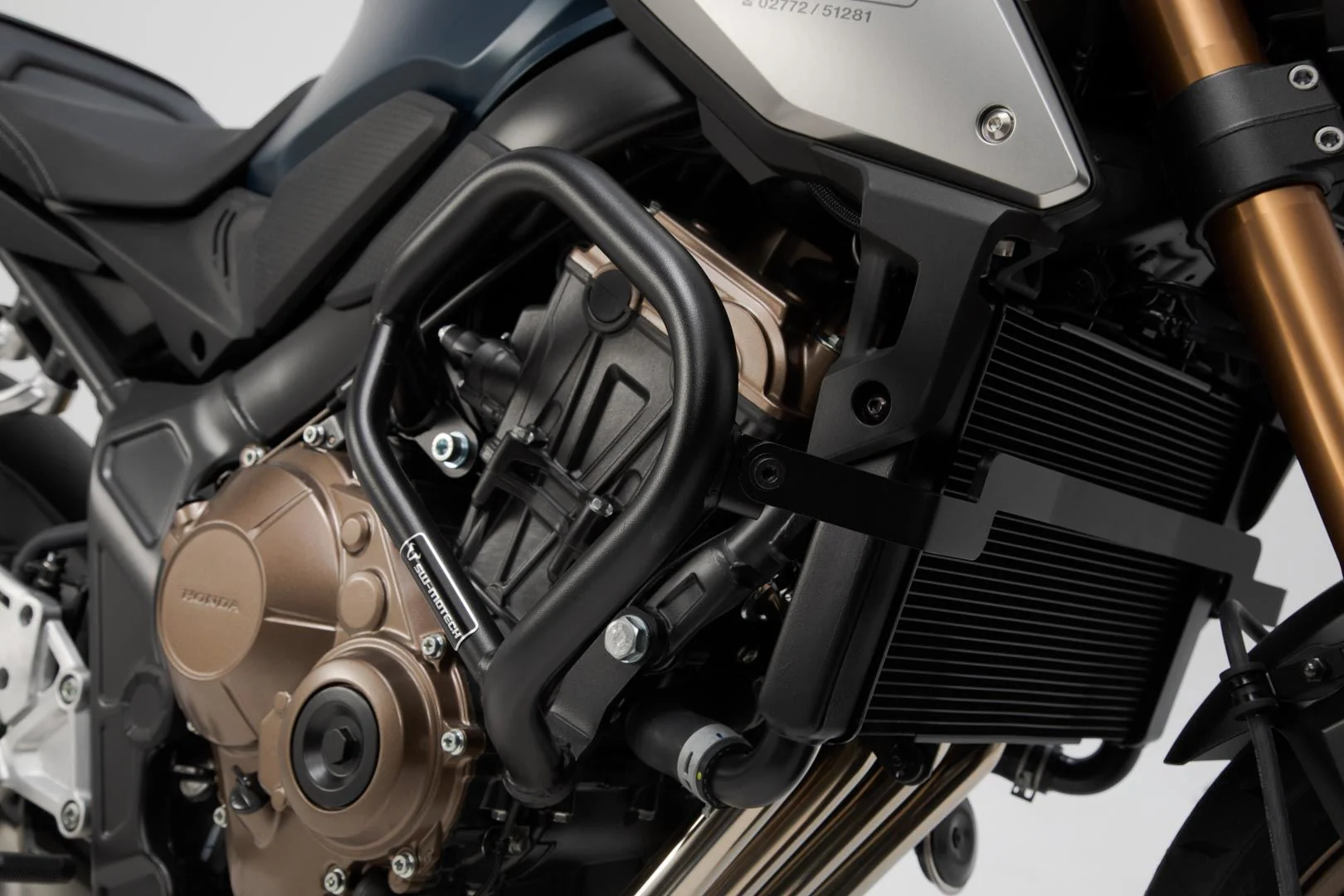 Crash bar Honda CB650F (14-) / CB650R (19-) Black - Image 2