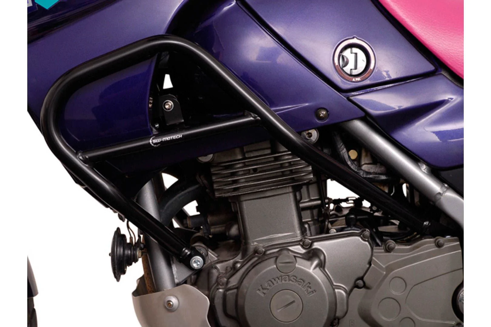 Crash bar Kawasaki KLE 500 (91-07) Black - Image 2