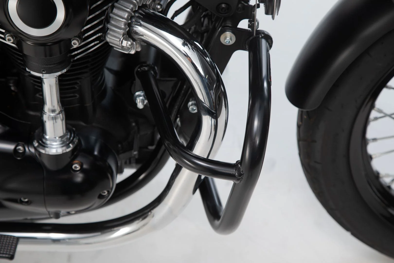 Crash bar Kawasaki W800 Street/ Cafe (18-) Black - Image 5