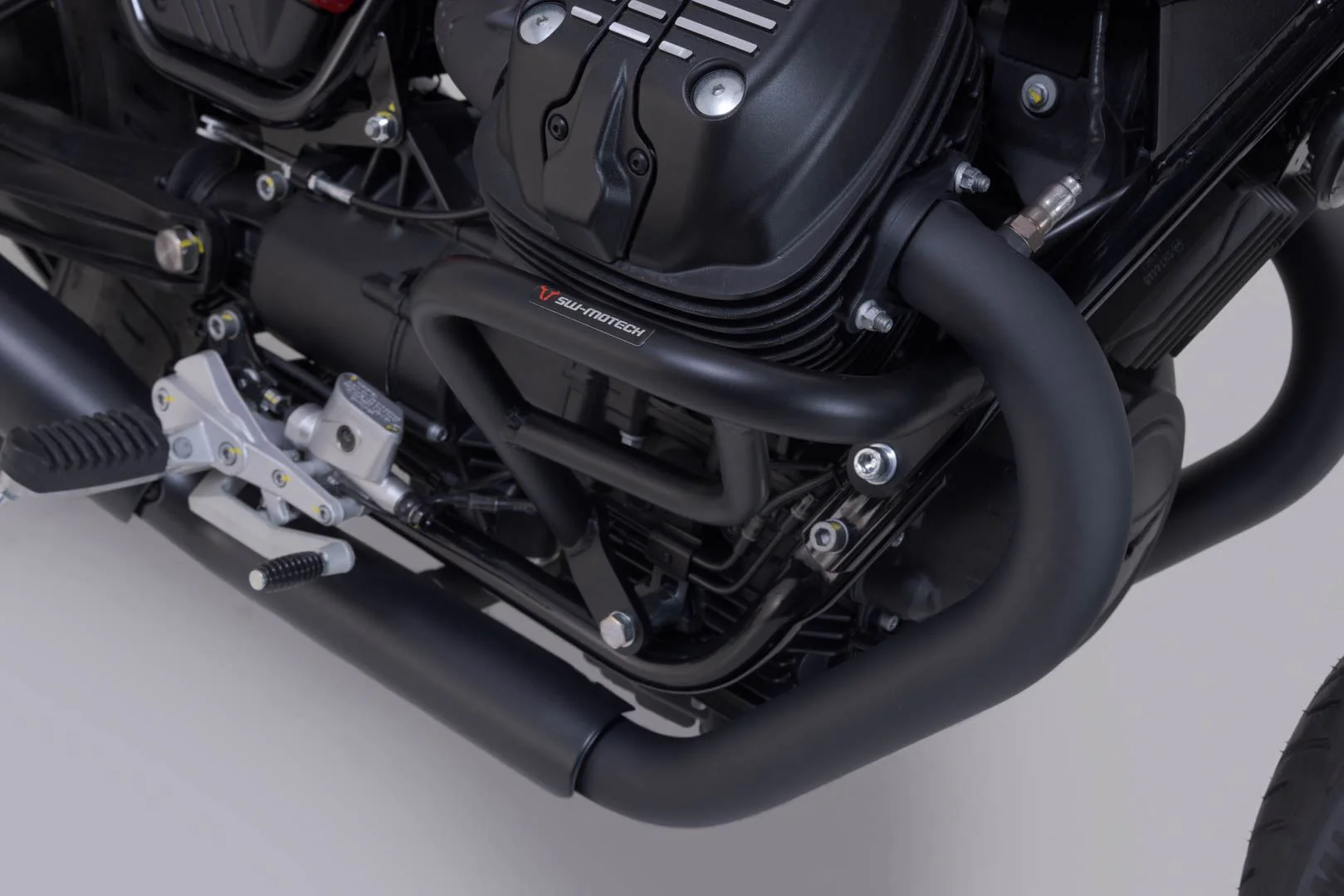 Crash bar Black. Moto Guzzi V7/V9 models. - Image 5
