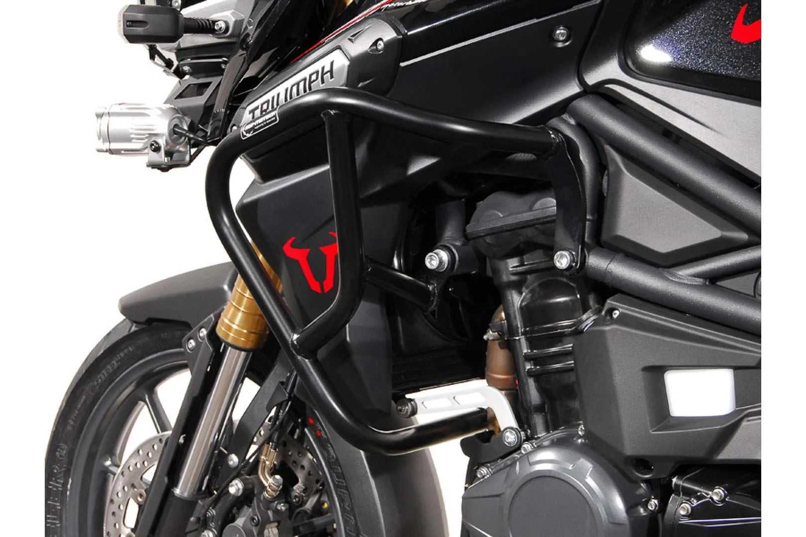 Crash bar Triumph Tiger 1200 Explorer (11-15) Black - Image 3