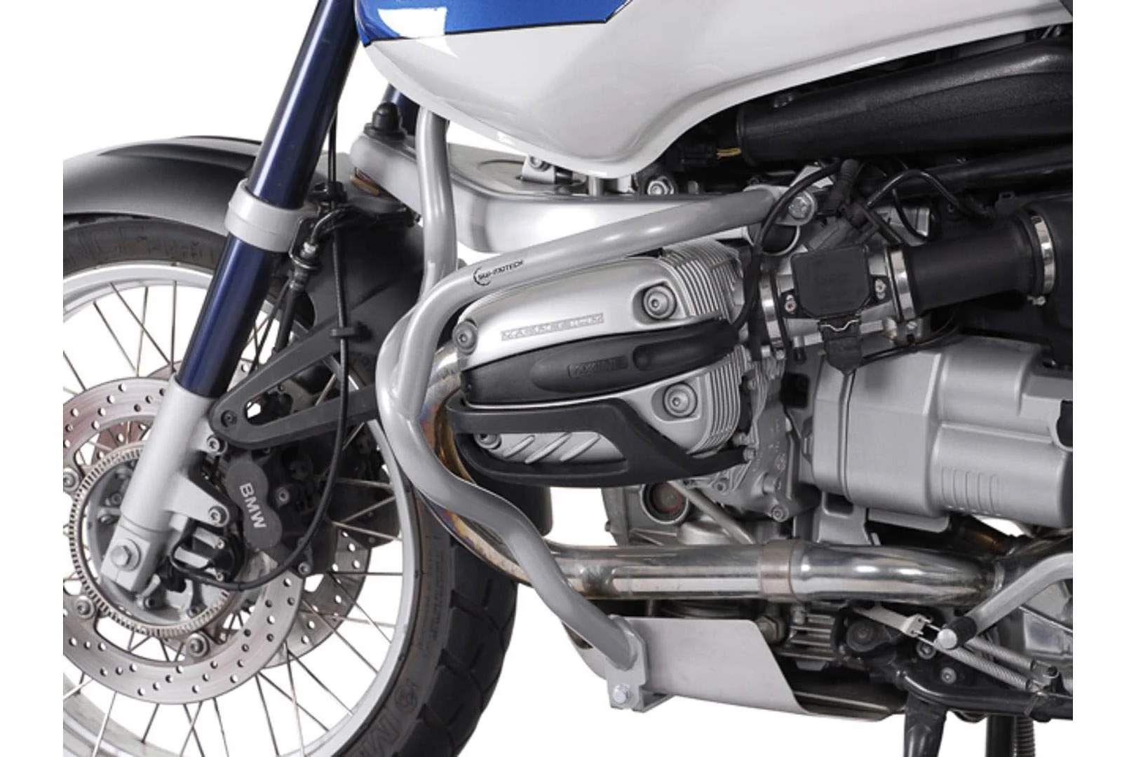 Crash bar BMW R 1150 GS (99-04) Silver - Image 3