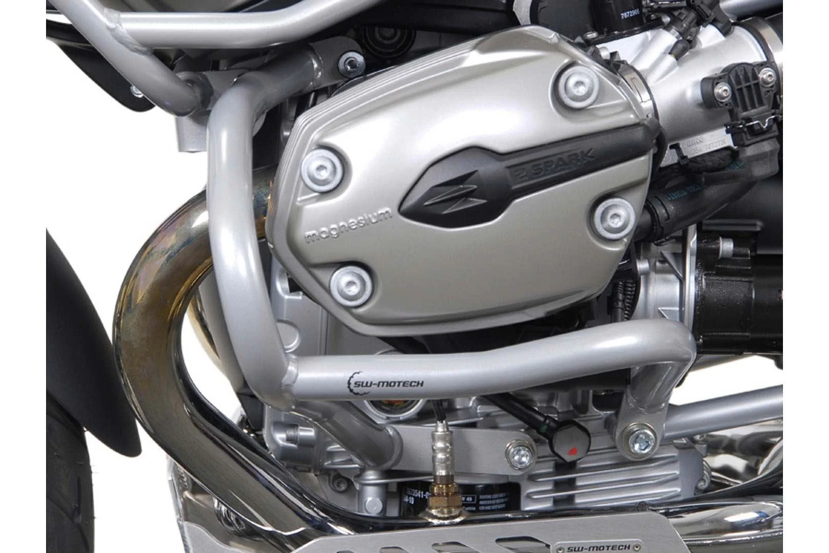 Crash bar BMW R 1200 GS (04-12) Silver - Image 2