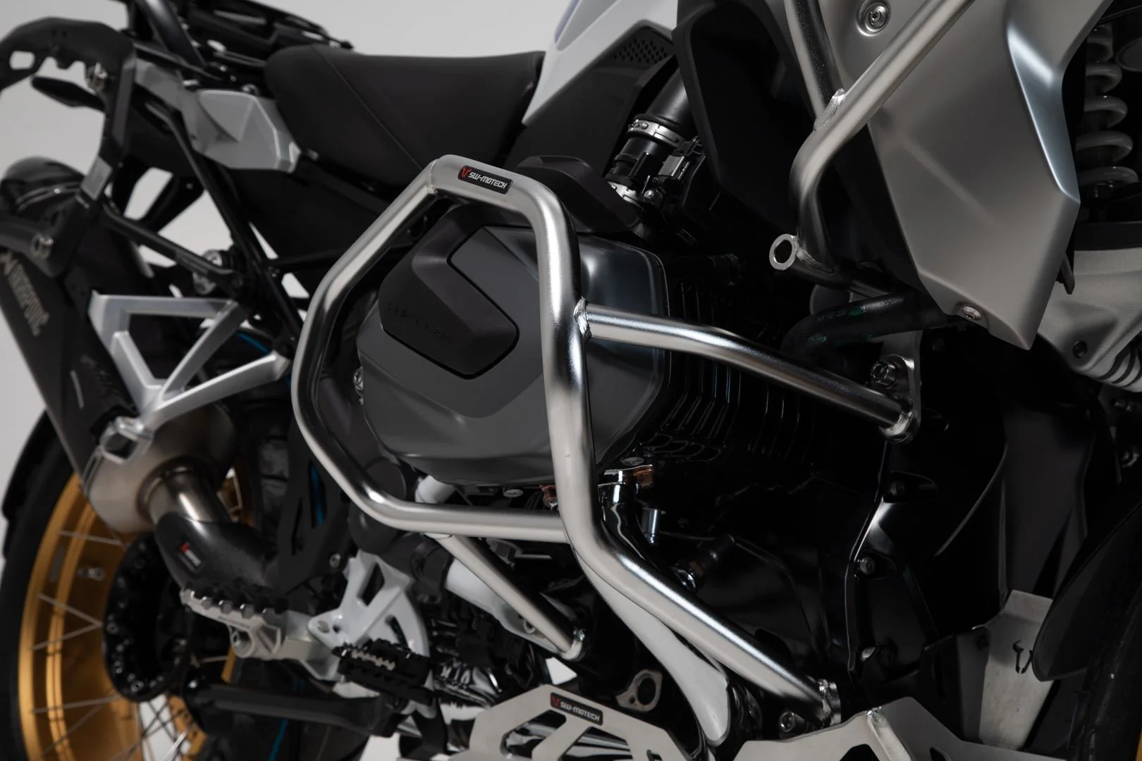 Crash bar BMW R1250 GS, R/RS (18-) Silver - Image 2