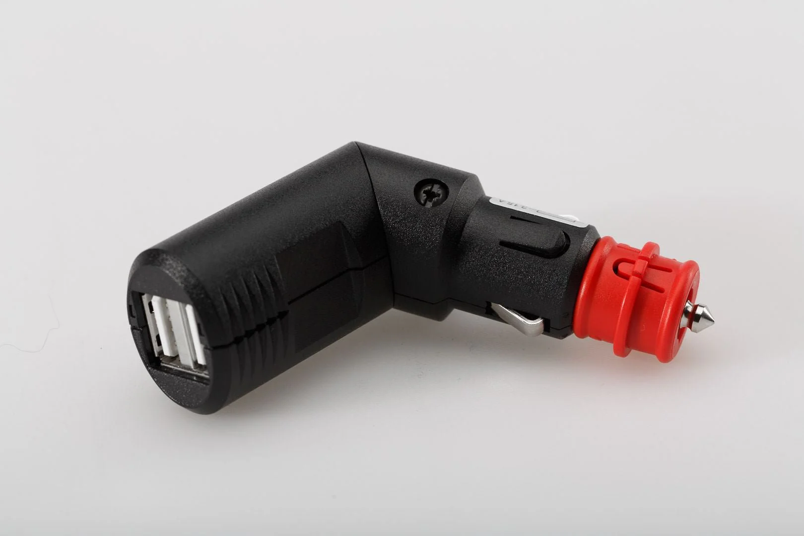 Double USB power port with universal plug For 12V DIN / cigarette lighter socket 2x2100 mA - Image 3