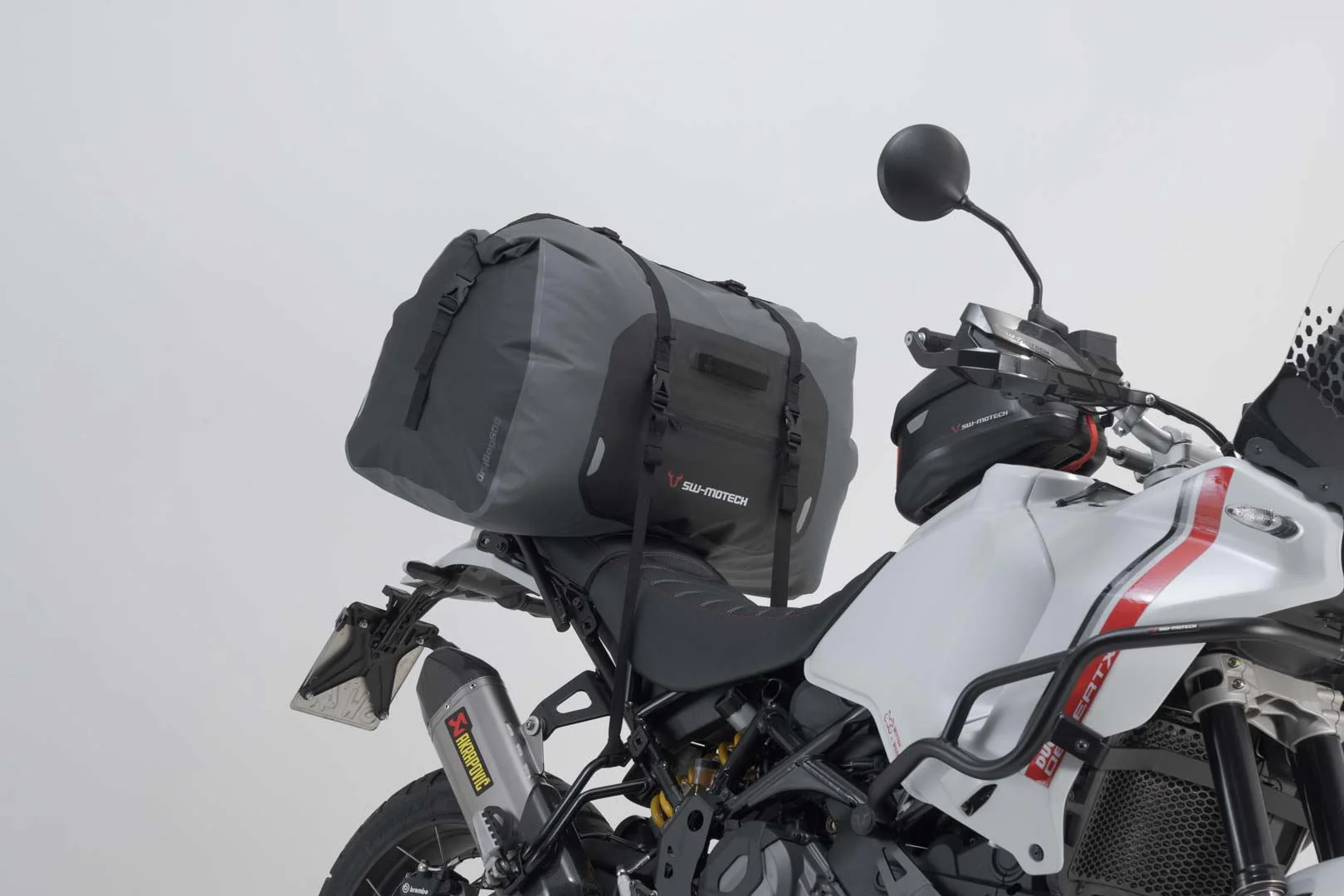 Drybag 600 tail bag Waterproof Grey/black 60 litre - Image 3