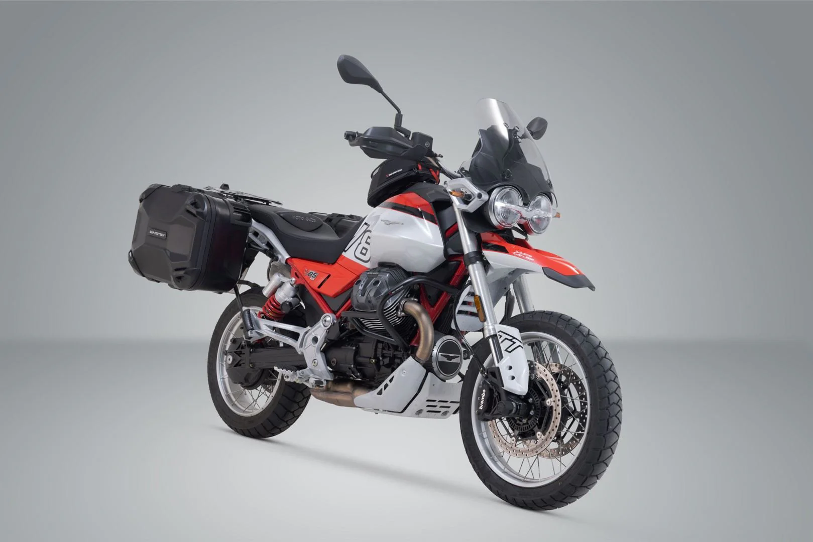 DUSC hard case system Black. 33/41 l. Moto Guzzi V85 TT / Strada (24-). - Image 2