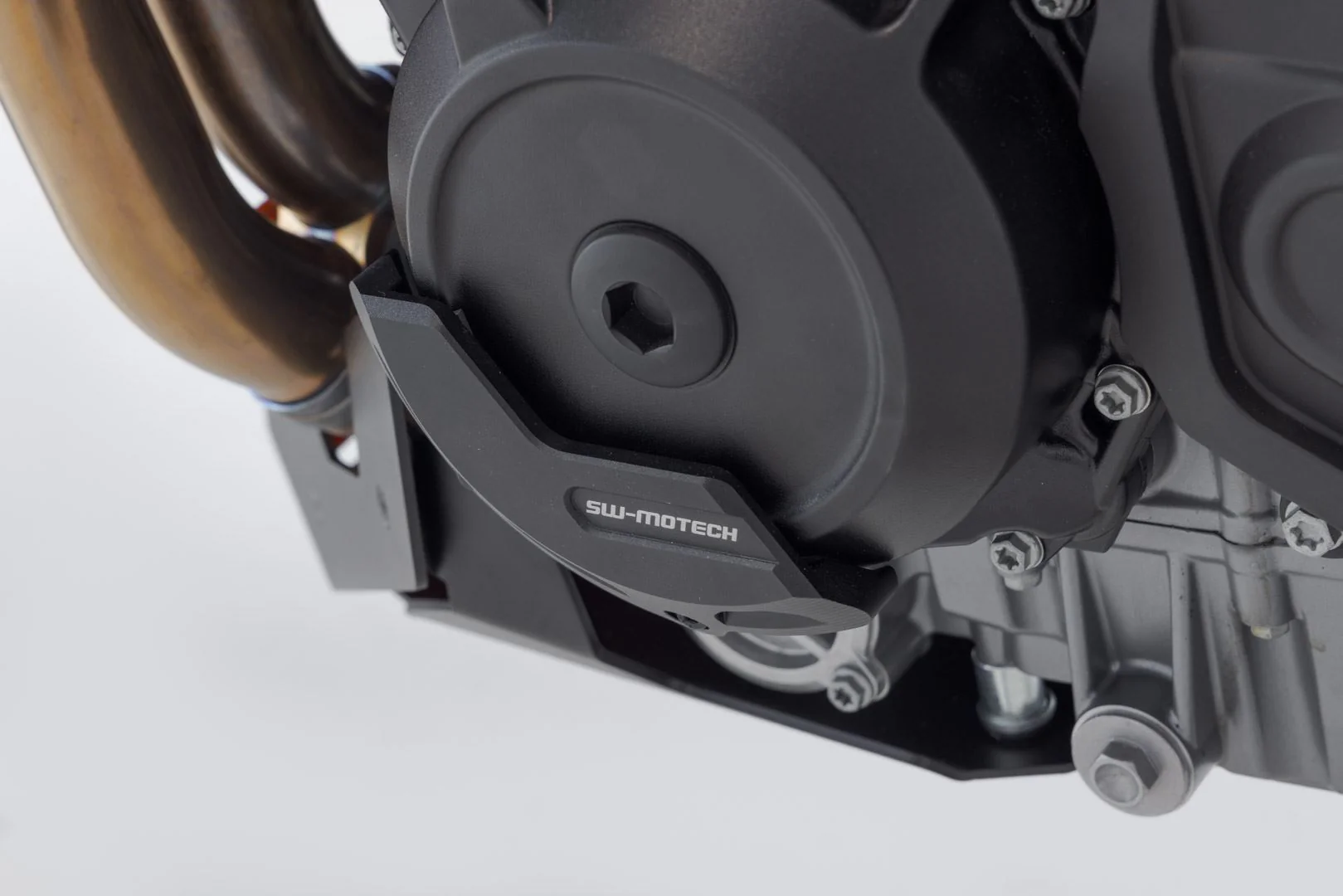 Engine case protector Black. KTM 990 Duke (23-). - Image 4