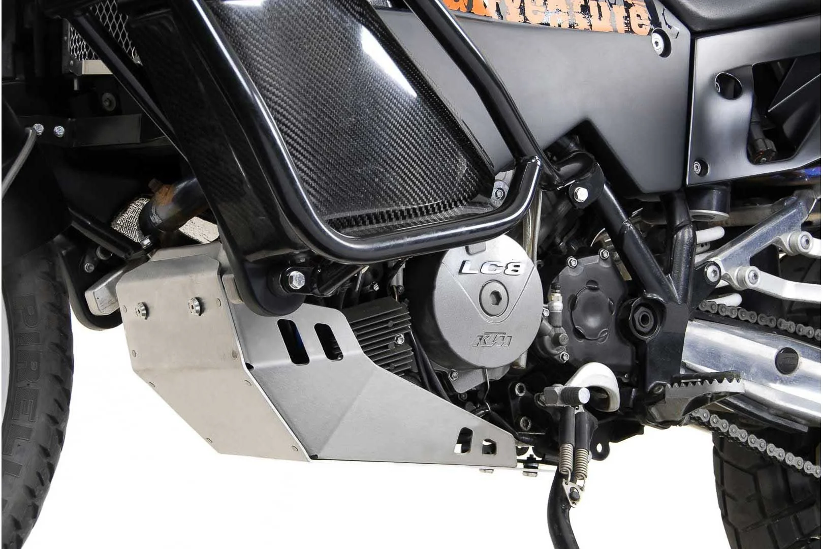 Engine guard KTM 950 / 990 Adventure Black - Image 2