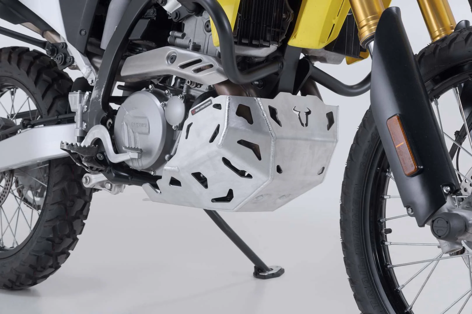 Engine guard Silver. Suzuki DR-Z4S / DR-Z4SM (25-). - Image 2