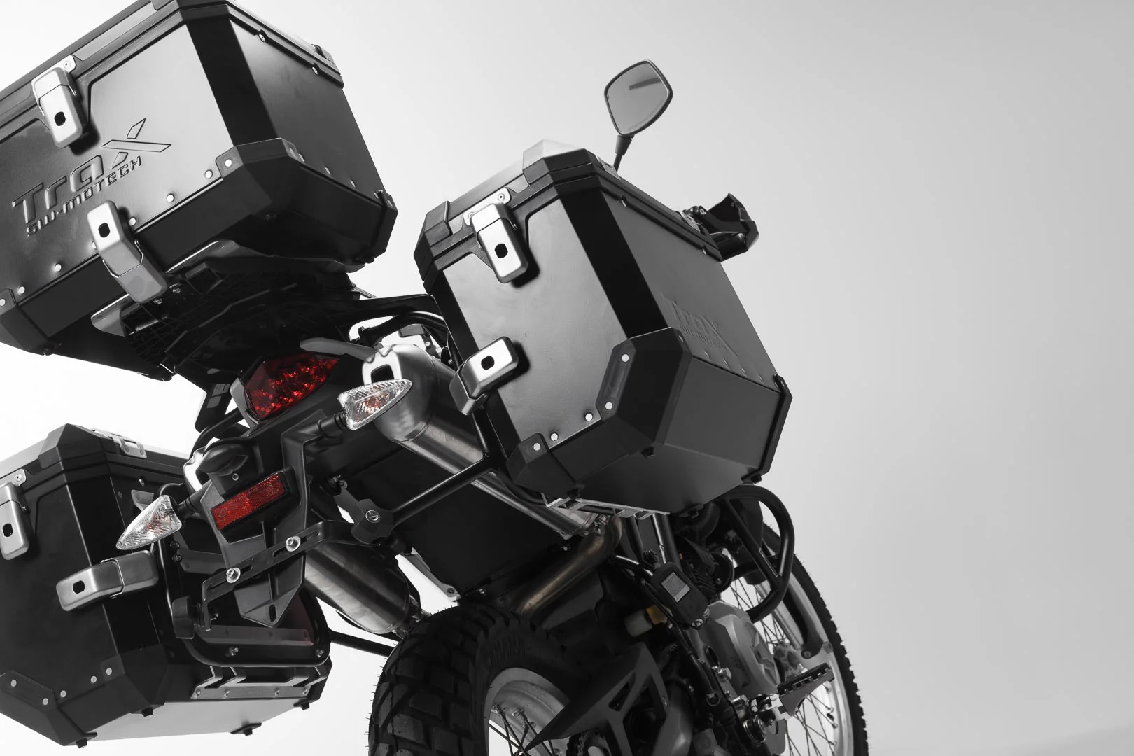 EVO Side Carriers Husqvarna TR 650 Terra / Strada (12-15) Black - Image 4