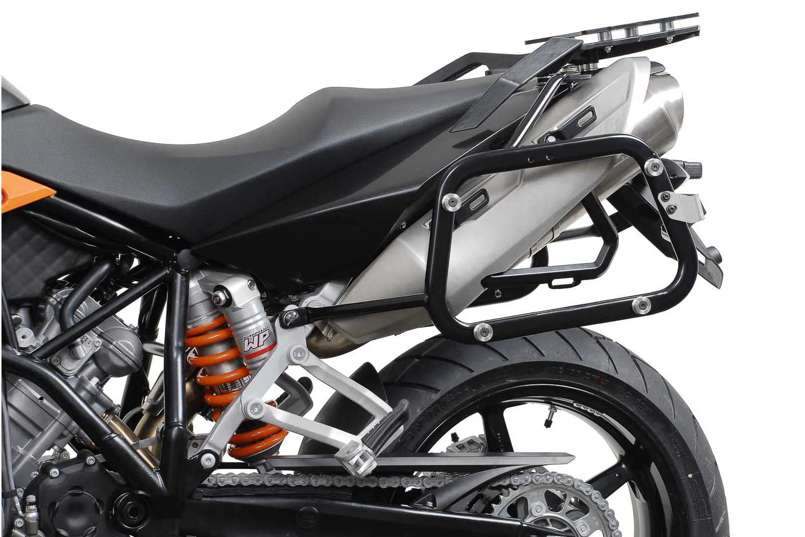 EVO Side Carriers KTM 990 SM / SM-T / SM-R / 950 SM Black - Image 4