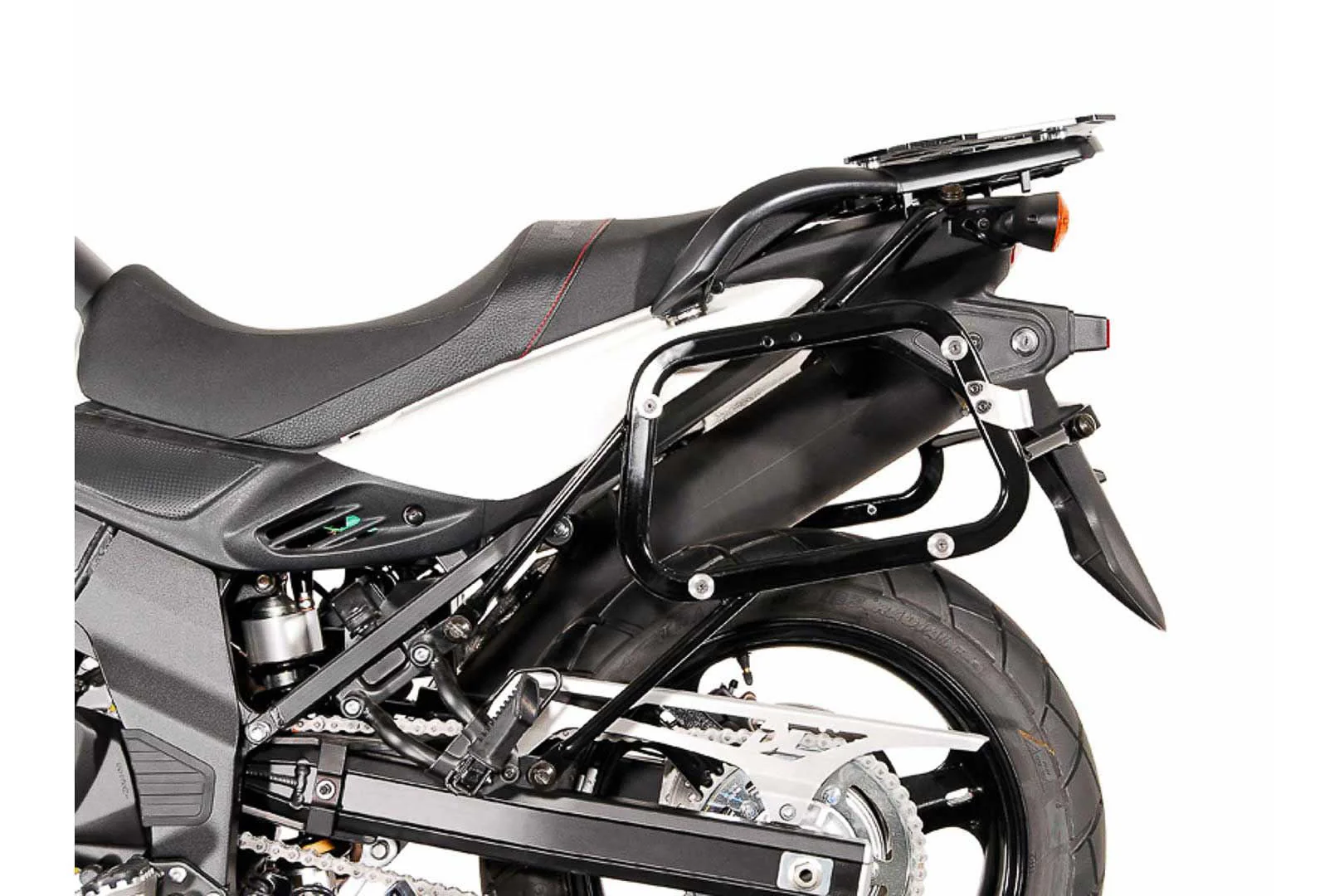 EVO Side Carriers Suzuki DL 650 (11-16) Black - Image 3