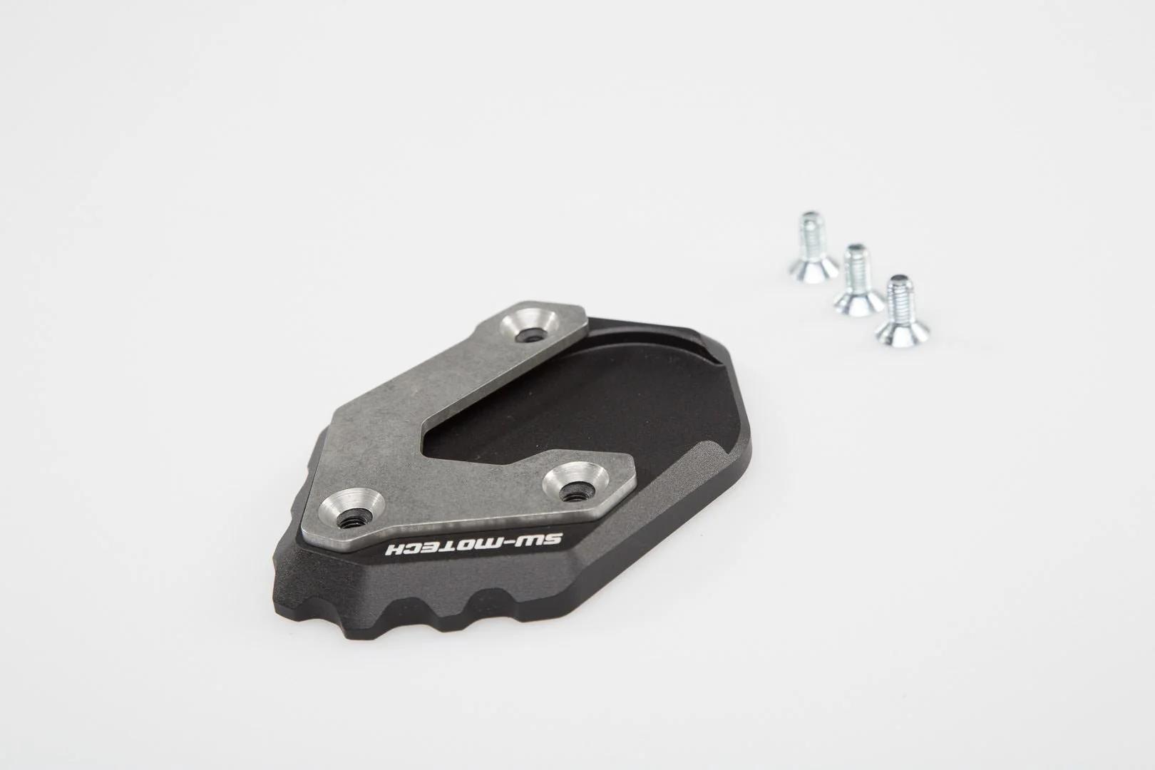 Extension for Side Stand Foot BMW R 1200/1250 GS Adv, Rallye Black/Silver - Image 2