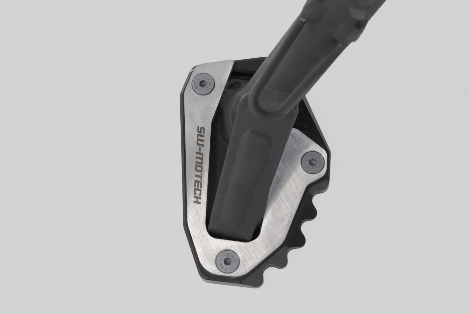 Extension for Side Stand Foot Ducati models Black/Silver - Image 3