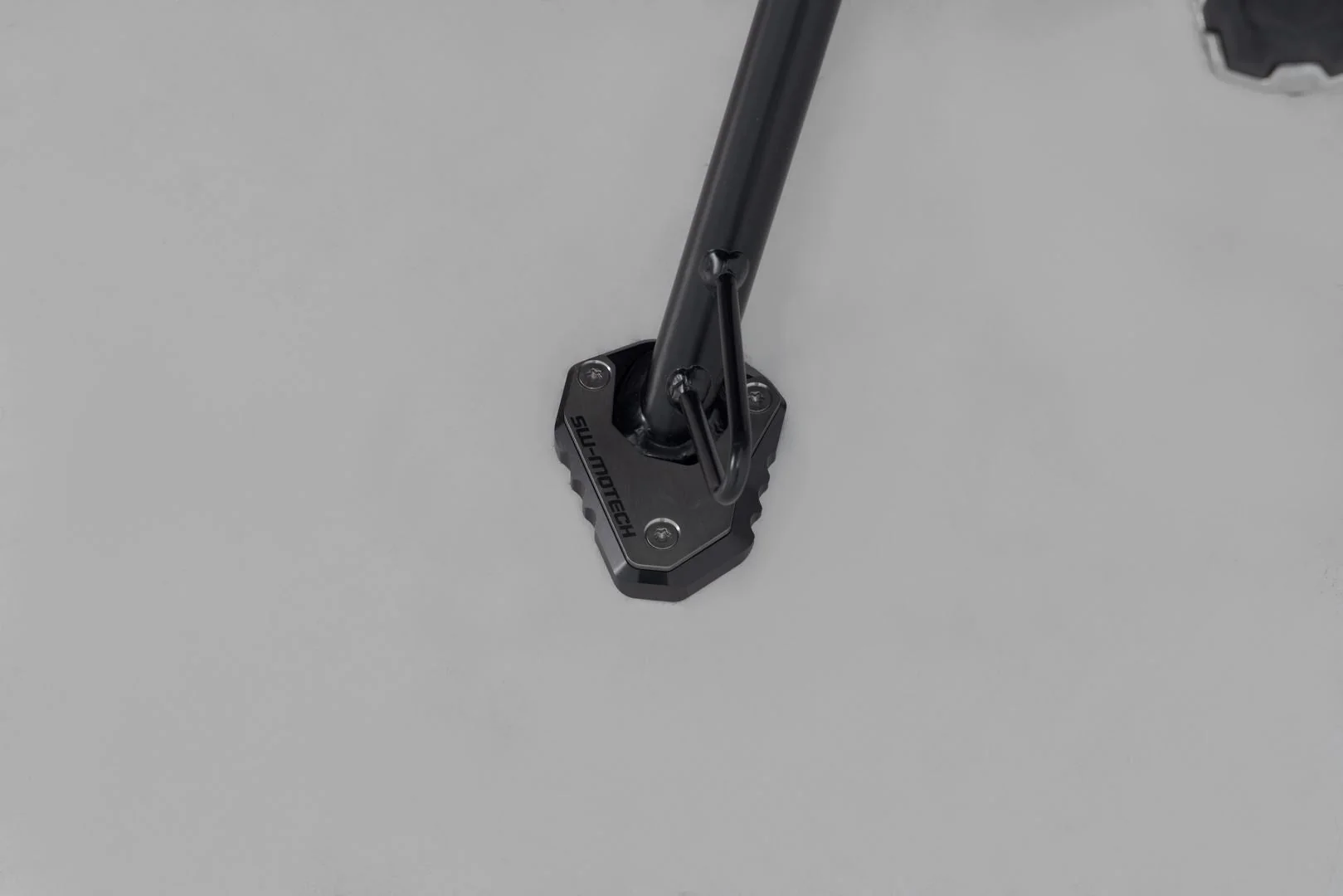 Extension for Side Stand Foot Kawasaki Versys 650 (15-), Z H2 (19-) Black/Silver - Image 2