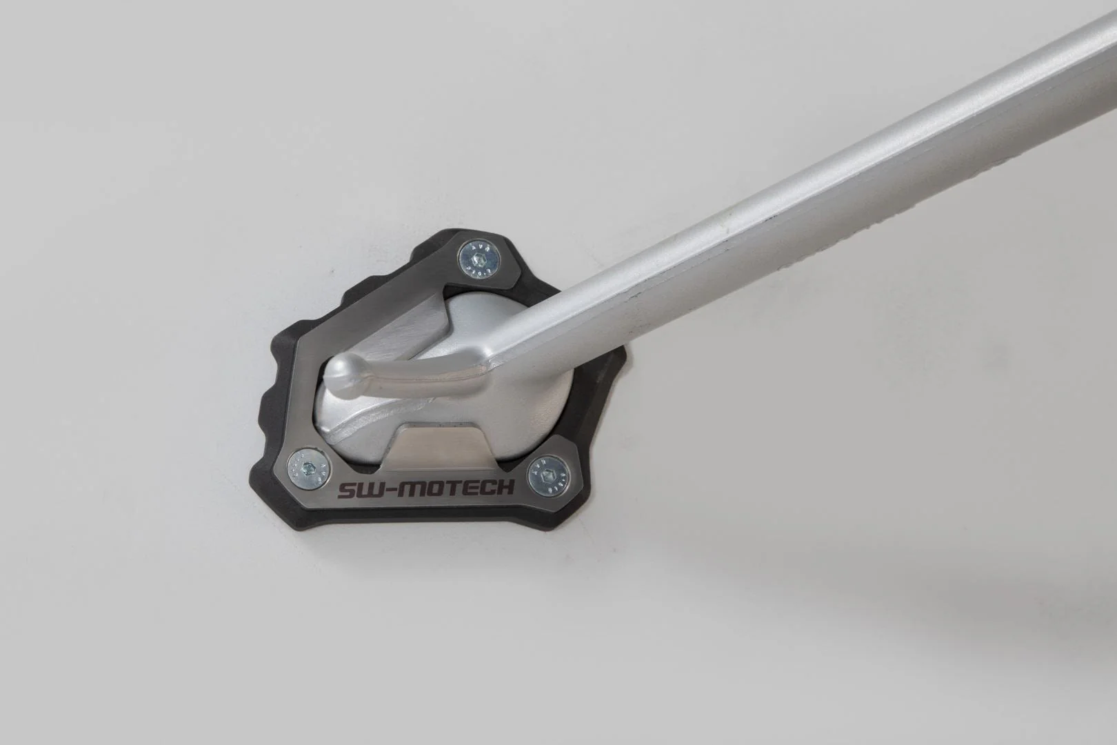 Extension for Side Stand Foot Triumph Scrambler 1200XC/XE (18-) Black/Silver - Image 2