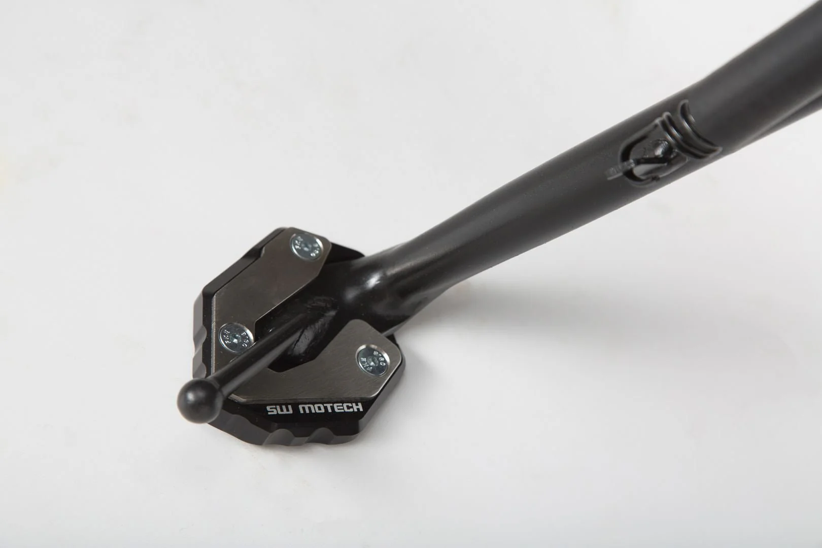 Extension for Side Stand Foot Yamaha MT-09 Tracer, XSR900/Abarth Black/Silver - Image 3