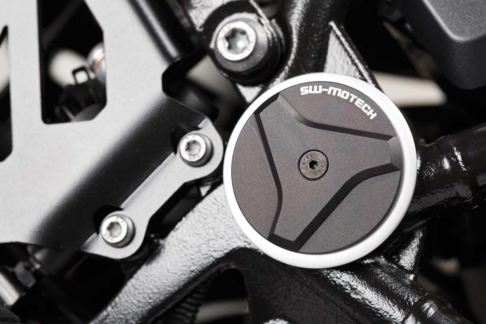 Frame cap set BMW R1200GS, R1200/1250RT, R1250GS. Black