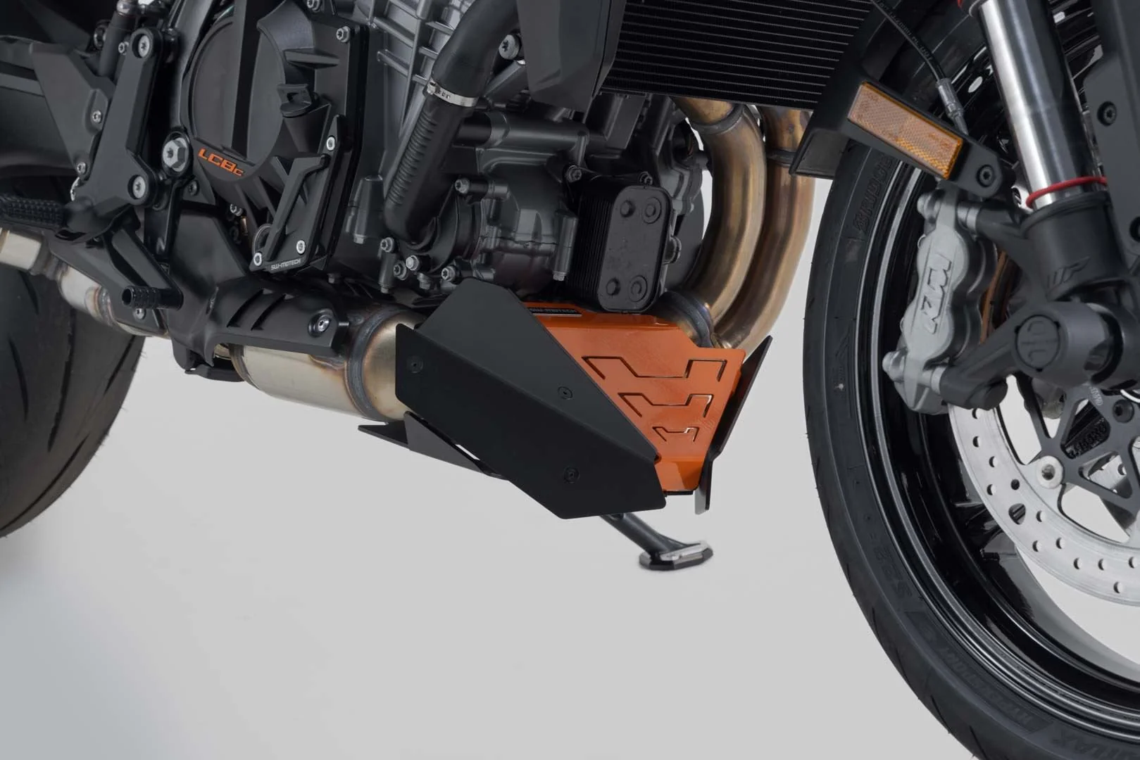 Front spoiler Orange/Black. KTM 990 Duke (23-). - Image 2