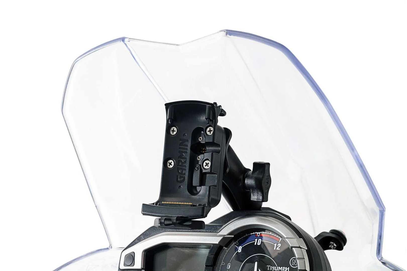 GPS Mount for Cockpit Triumph Tiger 800/800 XC, XR (10-17) Black - Image 3