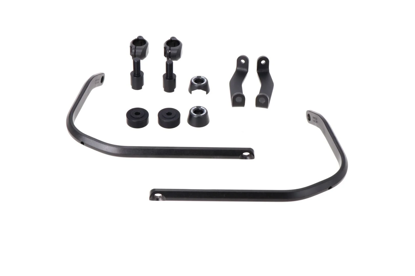 Handguard mounting kit Black. BMW / Kawasaki / Triumph models.
