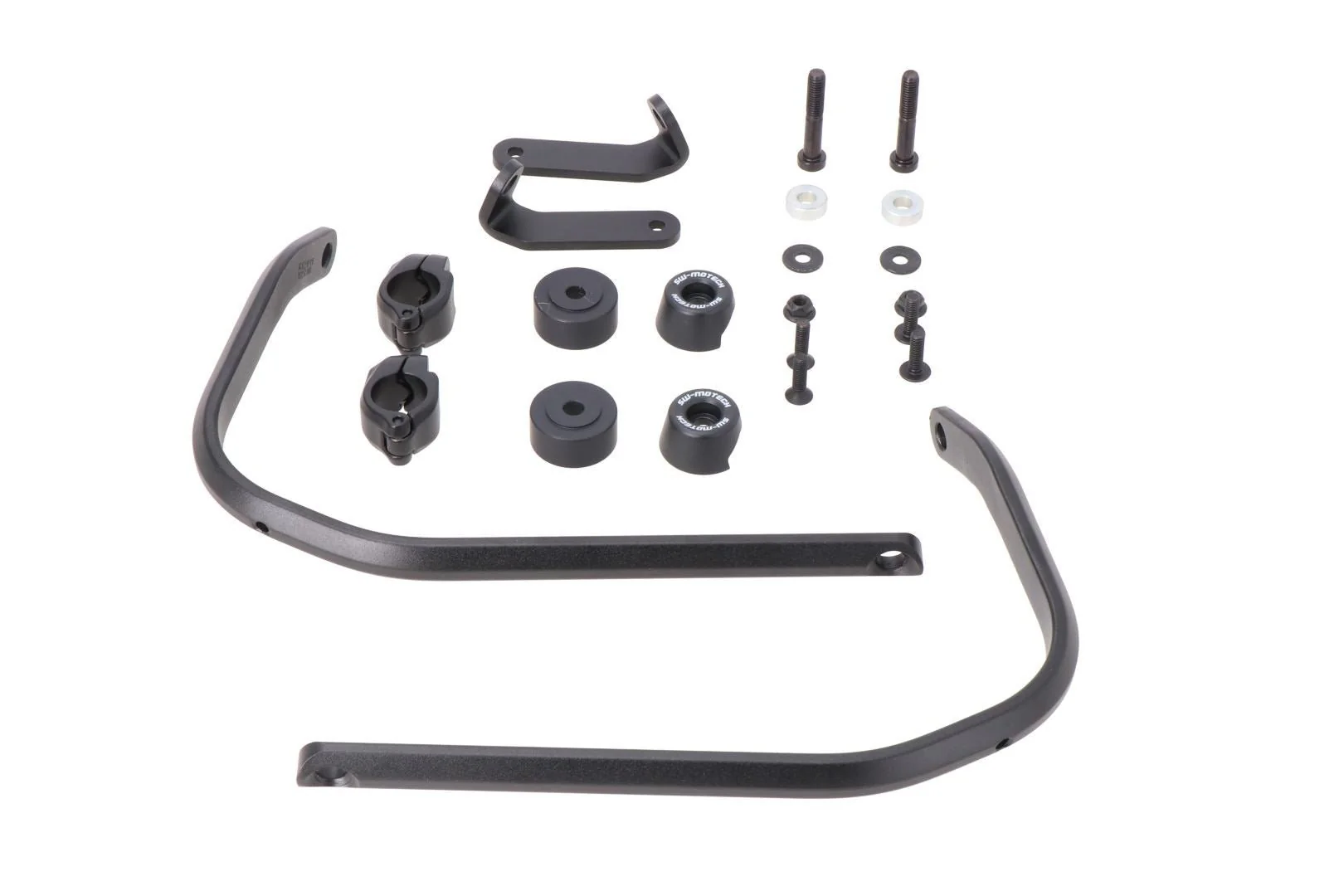Handguard mounting kit Black. Kawasaki Versys 650 (07-21).