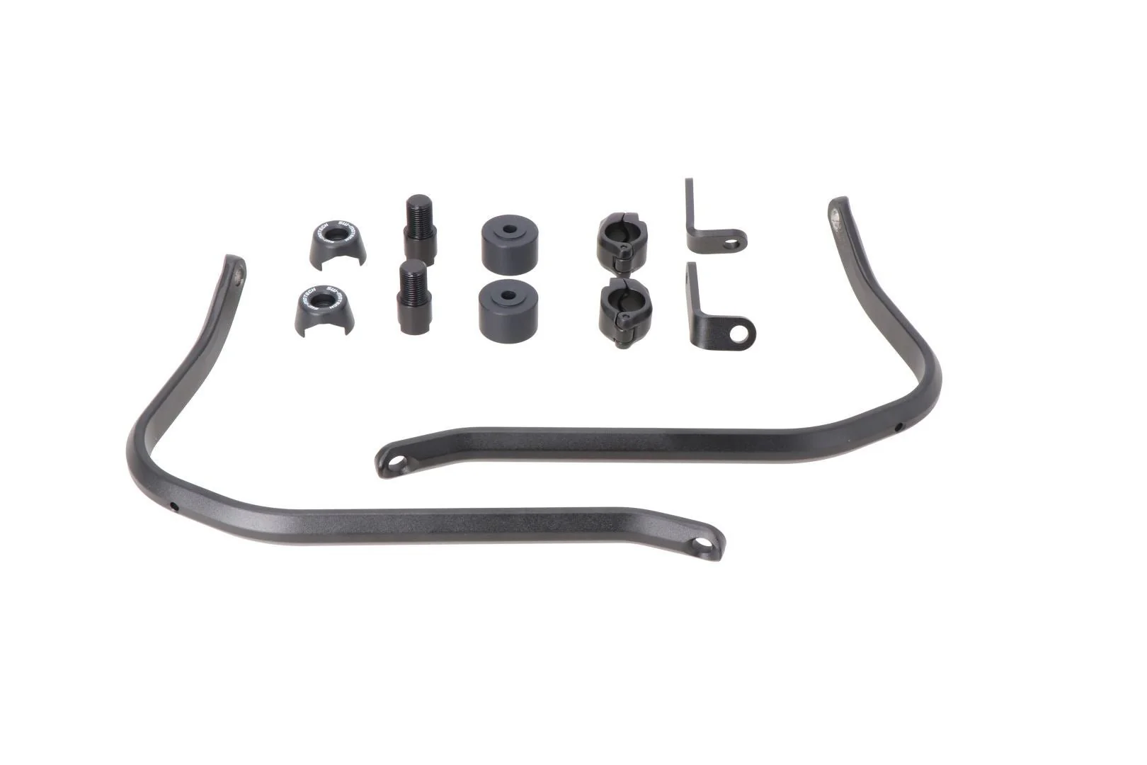Handguard mounting kit Black. Yamaha MT-07 (14-20).