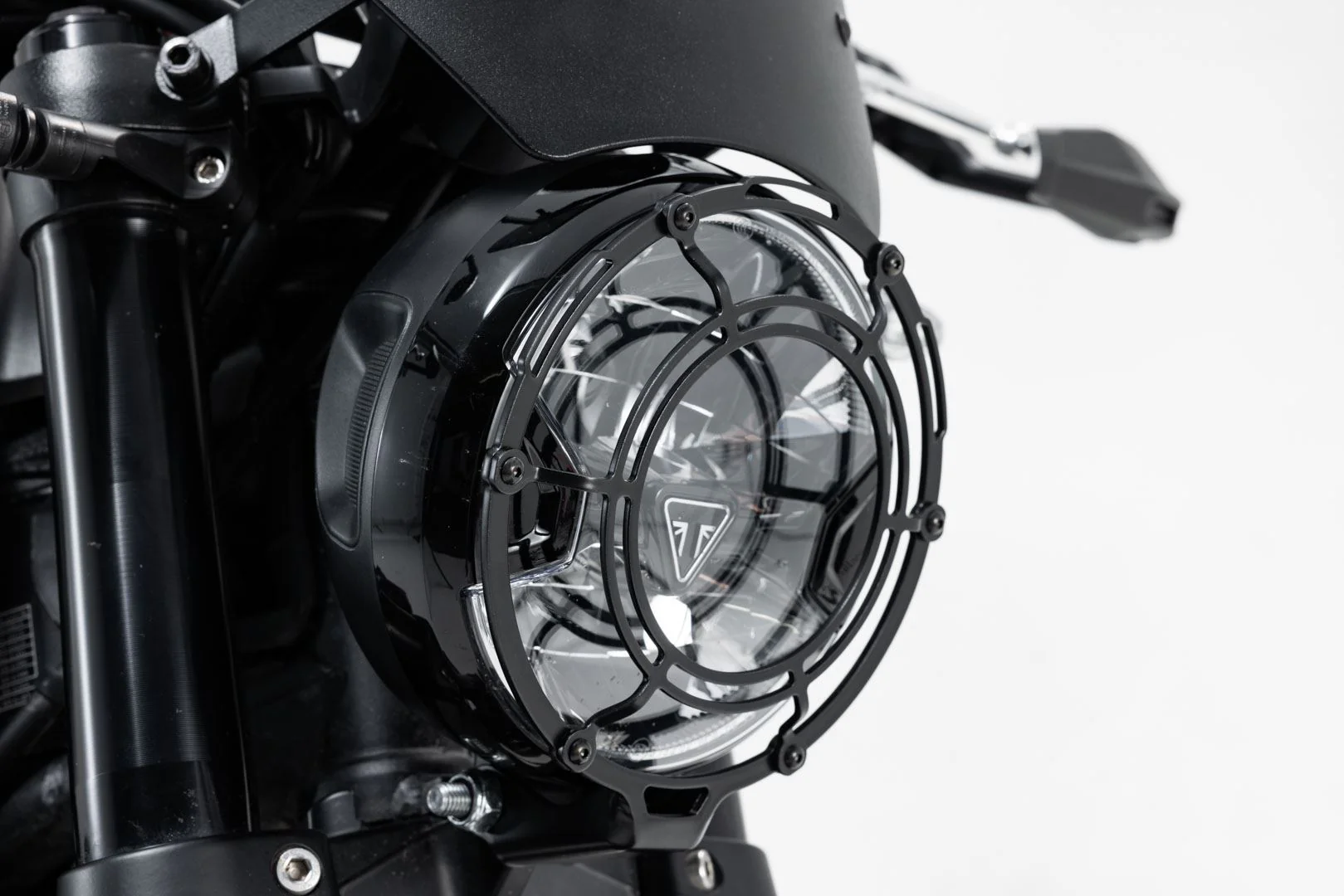 Headlight guard Grille. Black. Triumph Trident 660 (21-). - Image 4