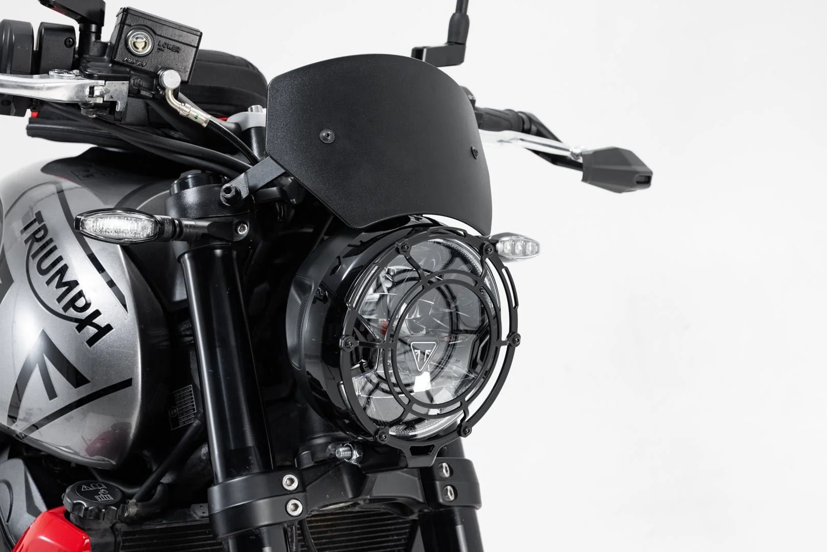 Headlight guard Grille. Black. Triumph Trident 660 (21-). - Image 6