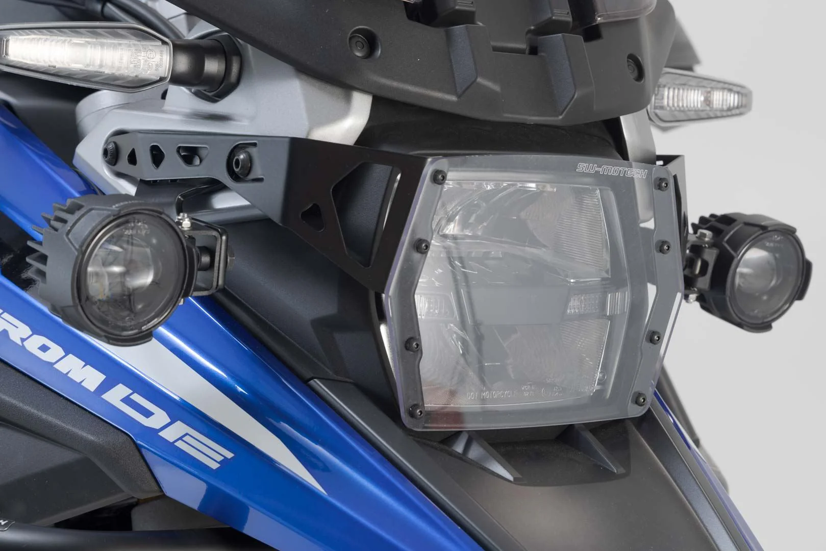 Headlight guard Suzuki V-Strom 1050 (19-) Bracket with PVC panel - Image 4