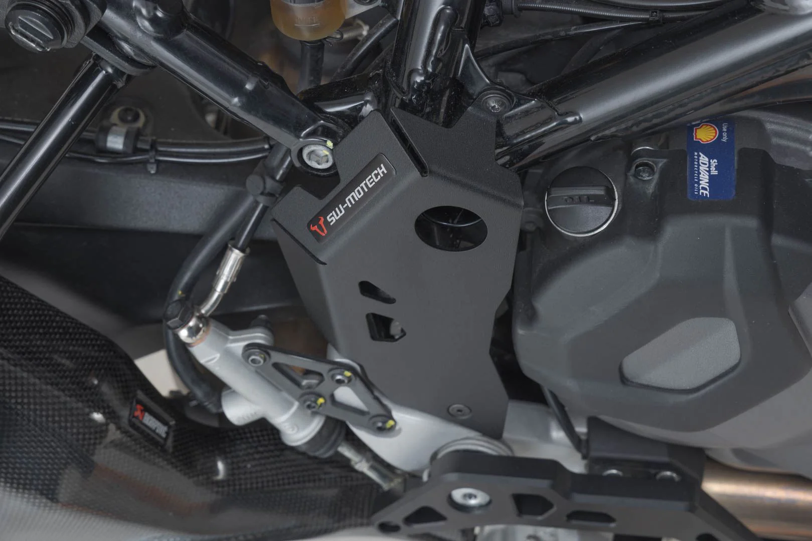 Heel guard Ducati DesertX (22-) Black - Image 3