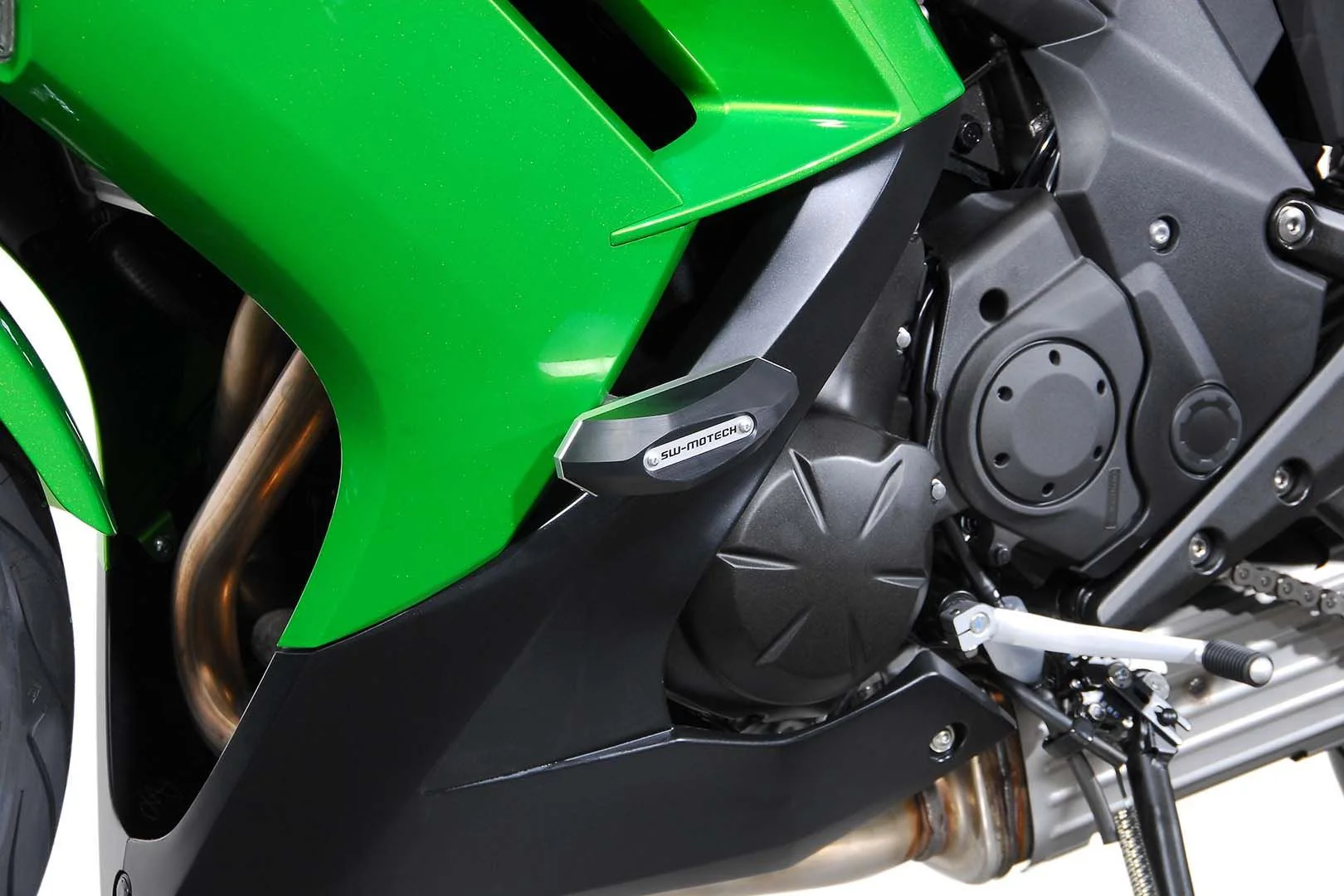 Heel guard right Triumph Tiger 900/GT/Rally/Pro (19-23) Black - Image 2