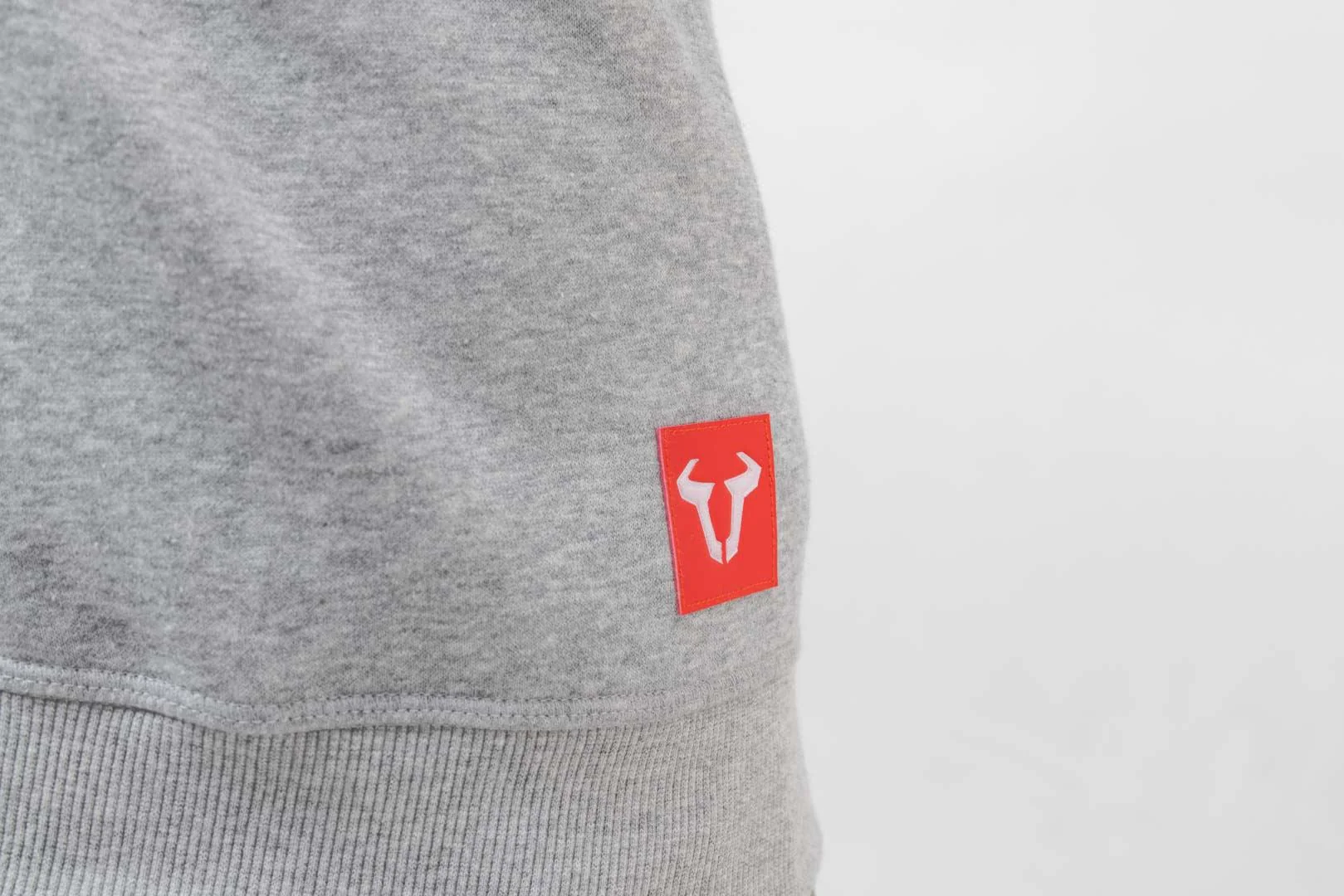 Hoodie Street Line. Grey. Unisex. Size L. - Image 5