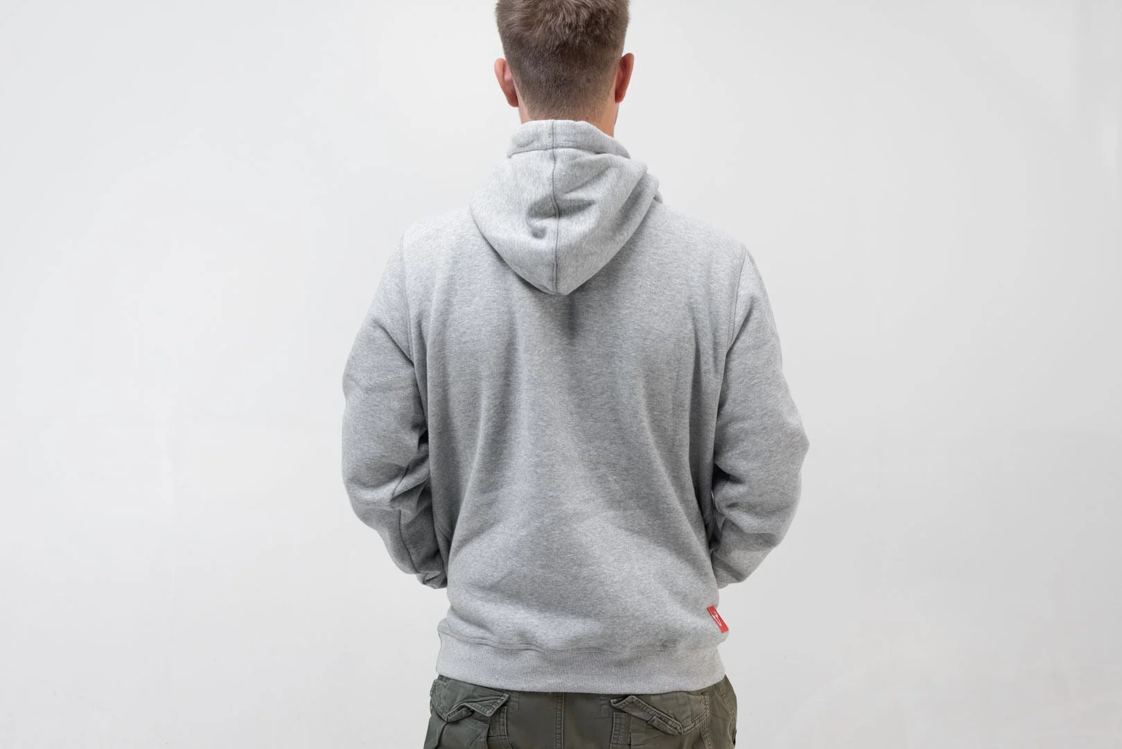 Hoodie Street Line. Grey. Unisex. Size XXXL. - Image 2