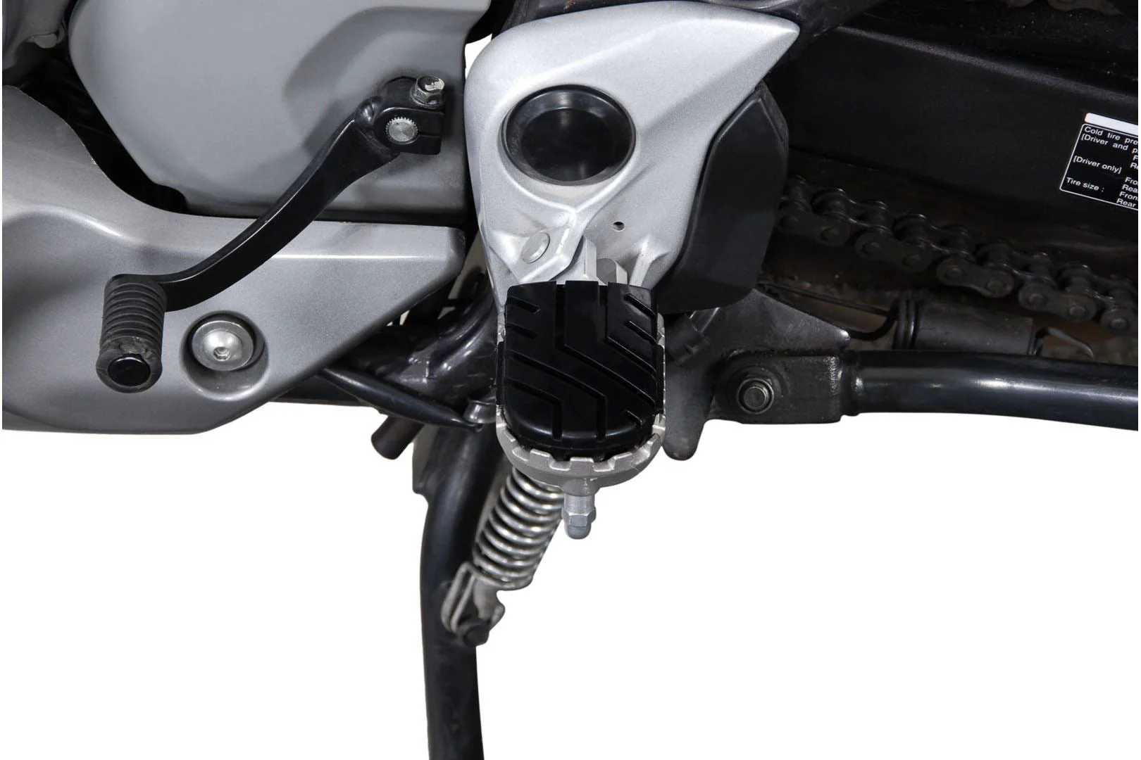 ION footrest kit Honda XL650V (00-06) / XL700V (07-12) - Image 2