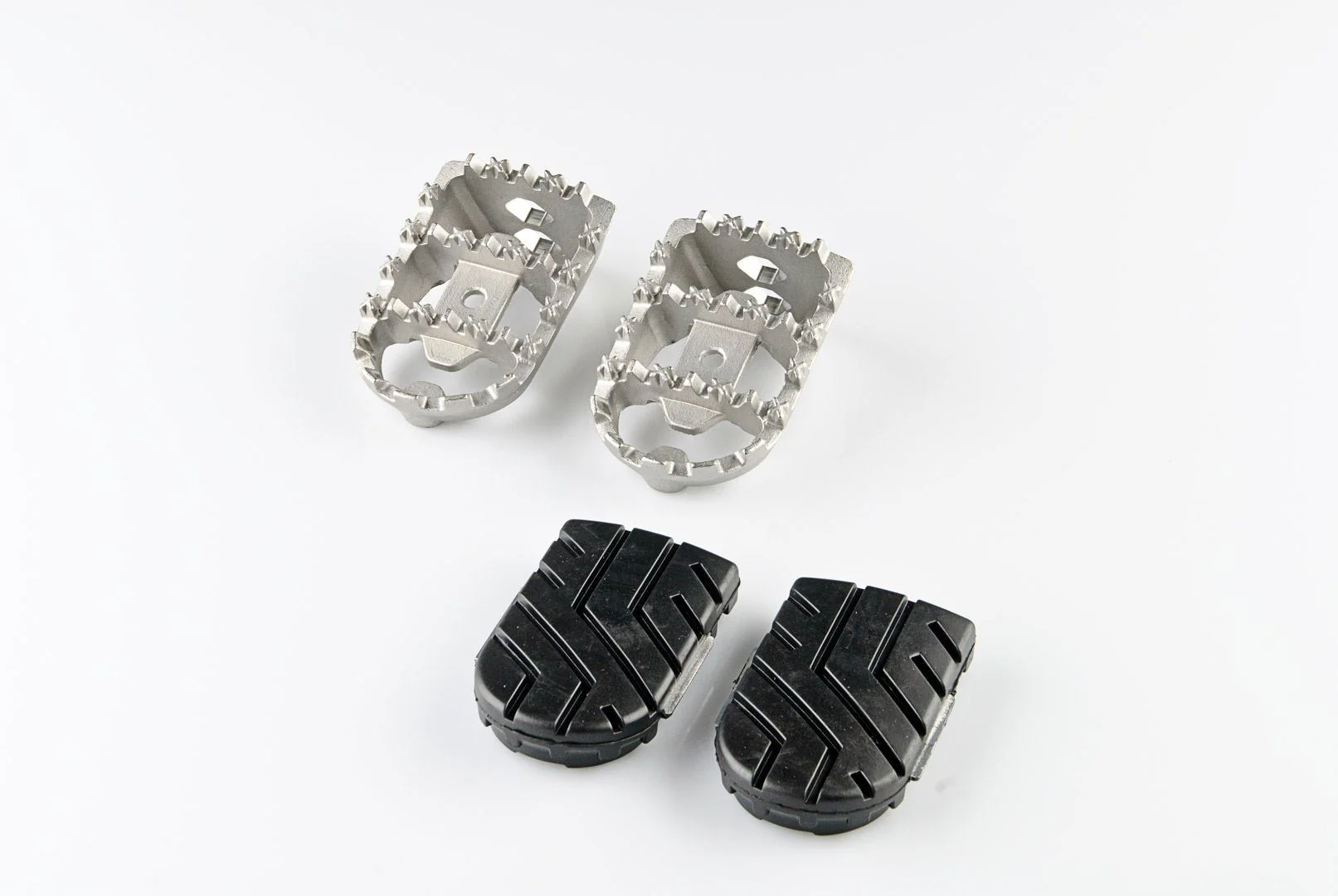 ION footrest kit Silver. Honda CRF1100L Africa Twin / Adv Sports. - Image 2