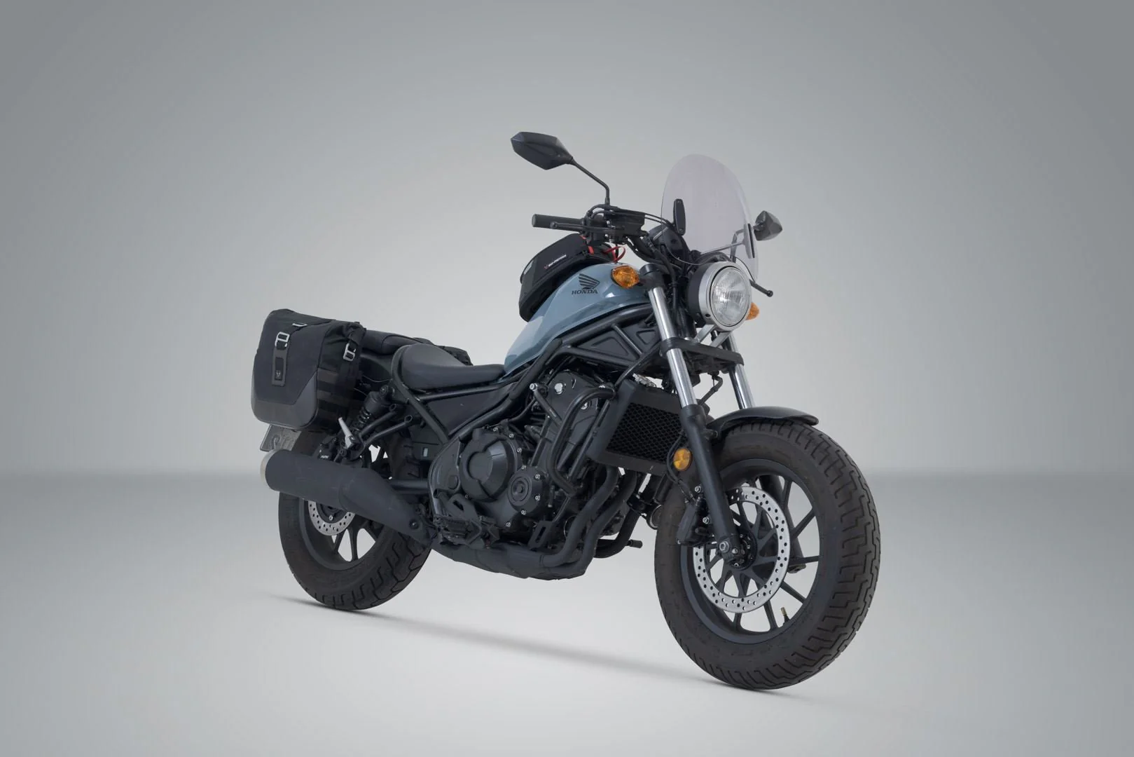 Legend Gear side bag system LC Black Edition Honda CMX500 Rebel (16-). - Image 2